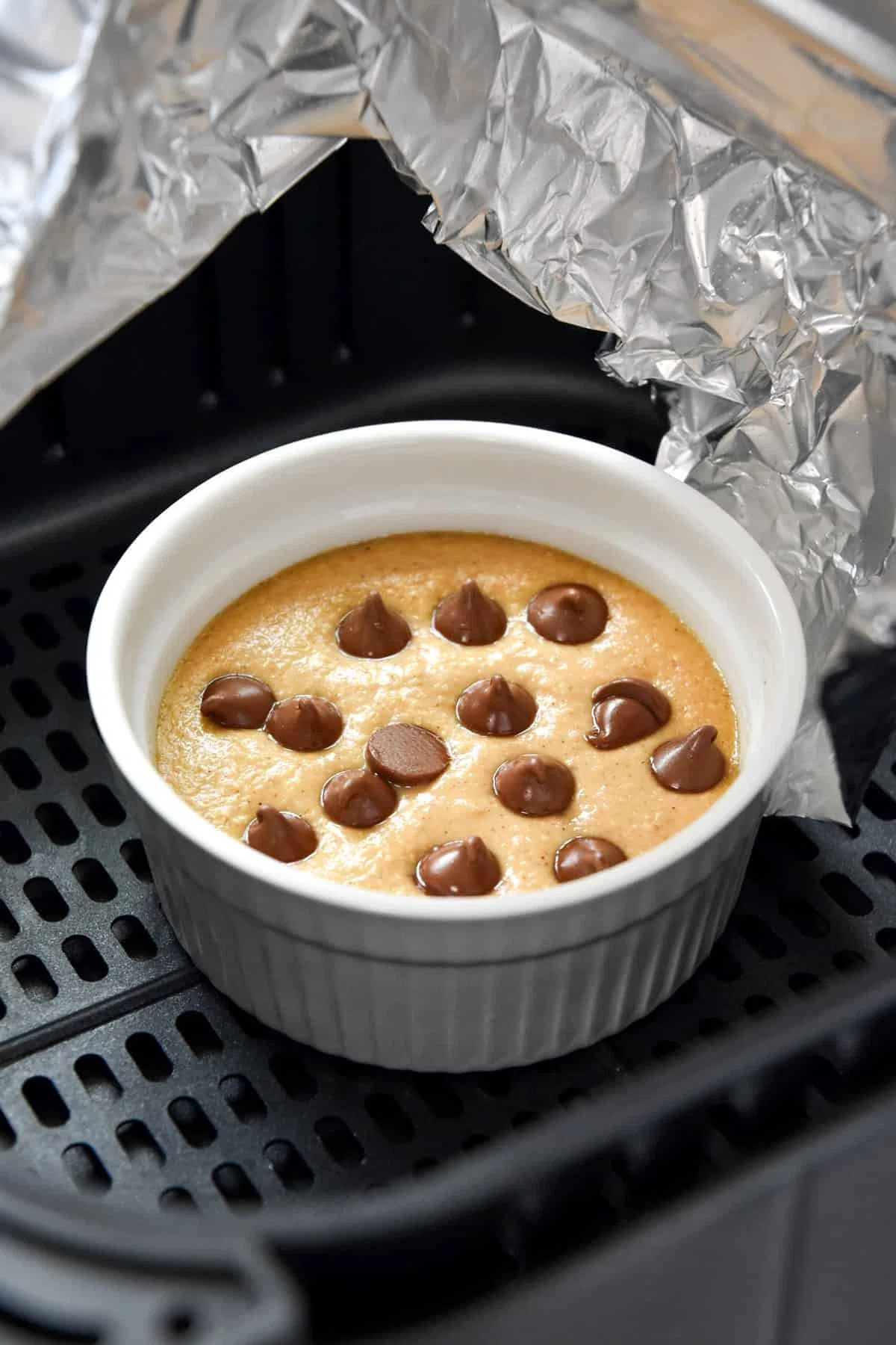Individual Air Fryer Baked Oats