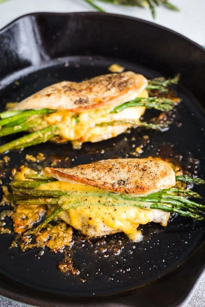 Asparagus & Cheese Stuffed Chicken