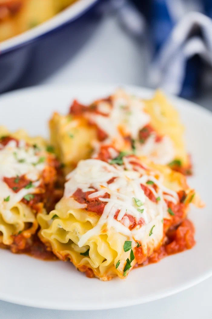Easy Lasagna Roll Ups