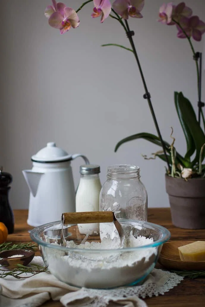 Rosemary Parmesan Buttermilk Biscuits