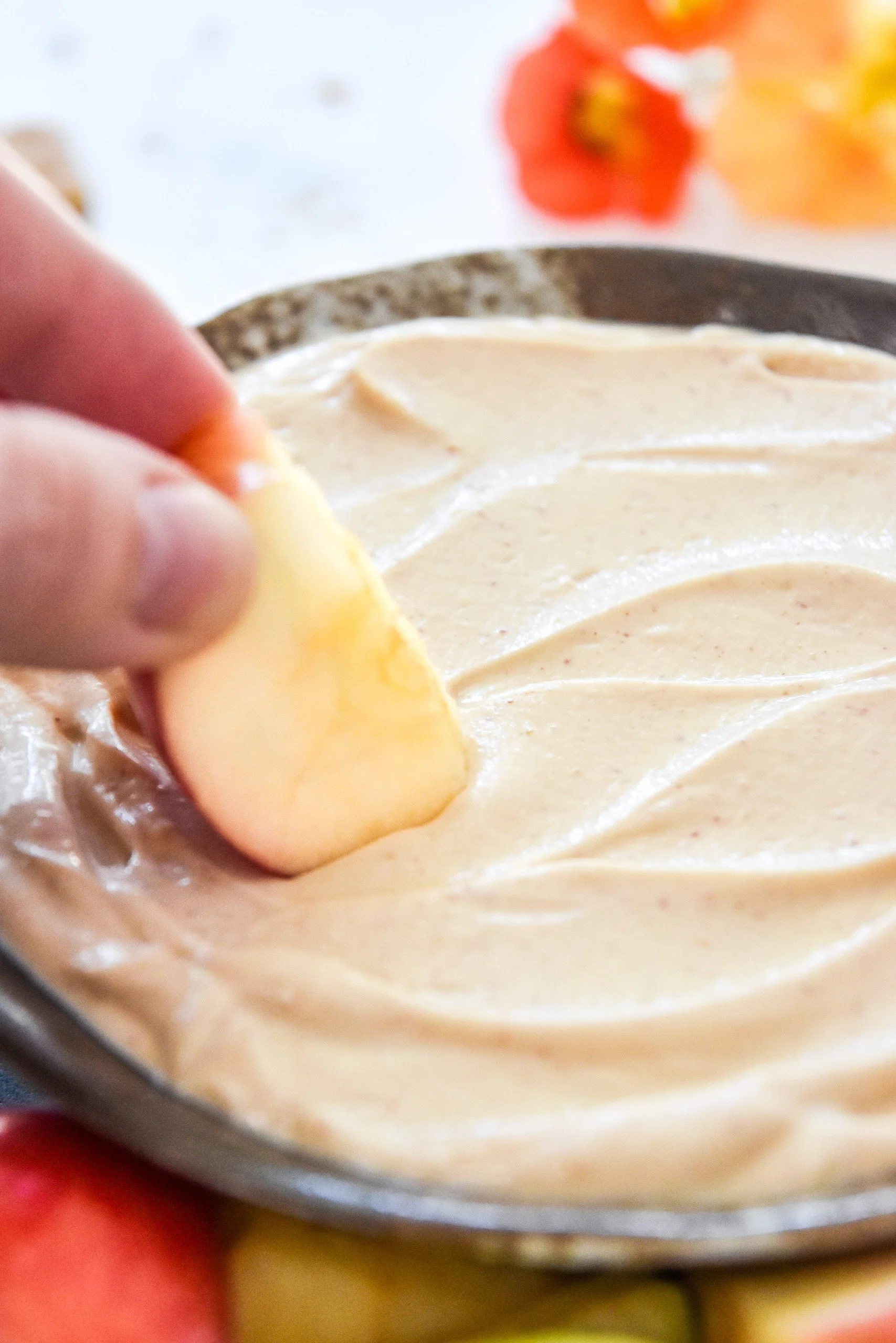 Peanut Butter Greek Yogurt Fruit Dip