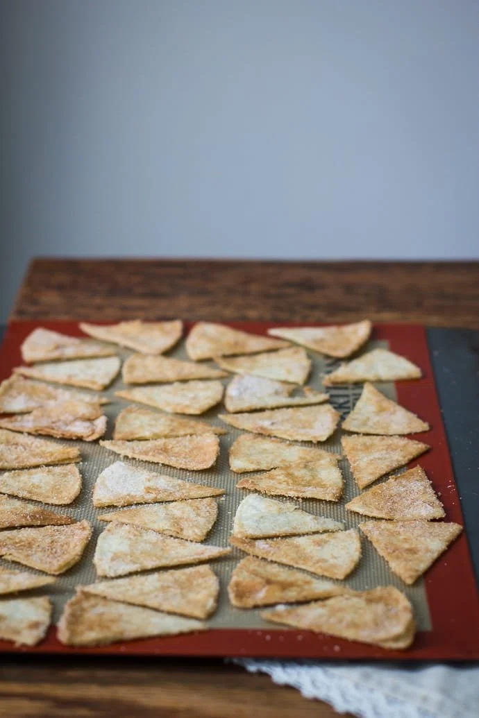 Caramel Apple Dessert Nachos