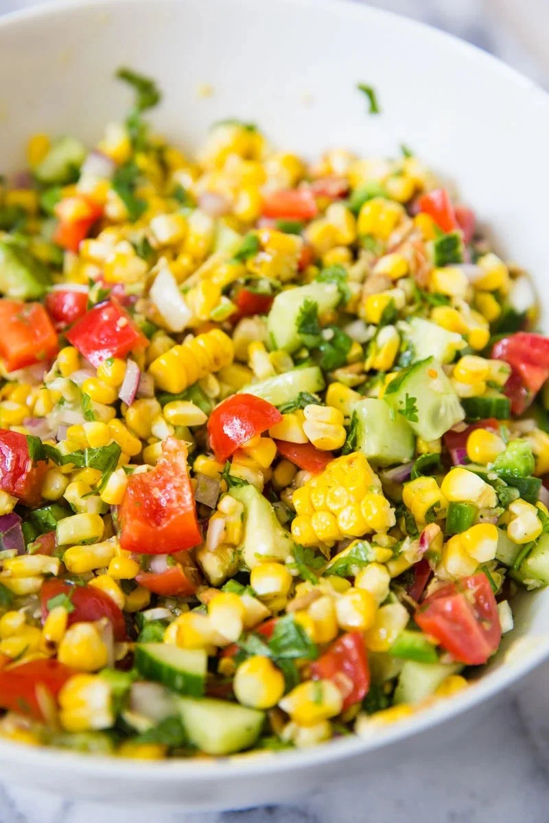 Grilled Corn Salad