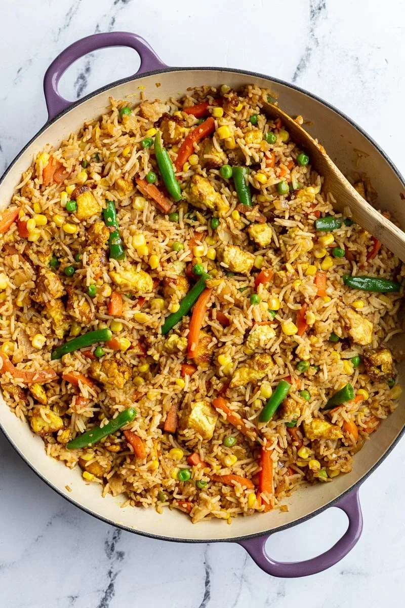 Tofu Fried Rice