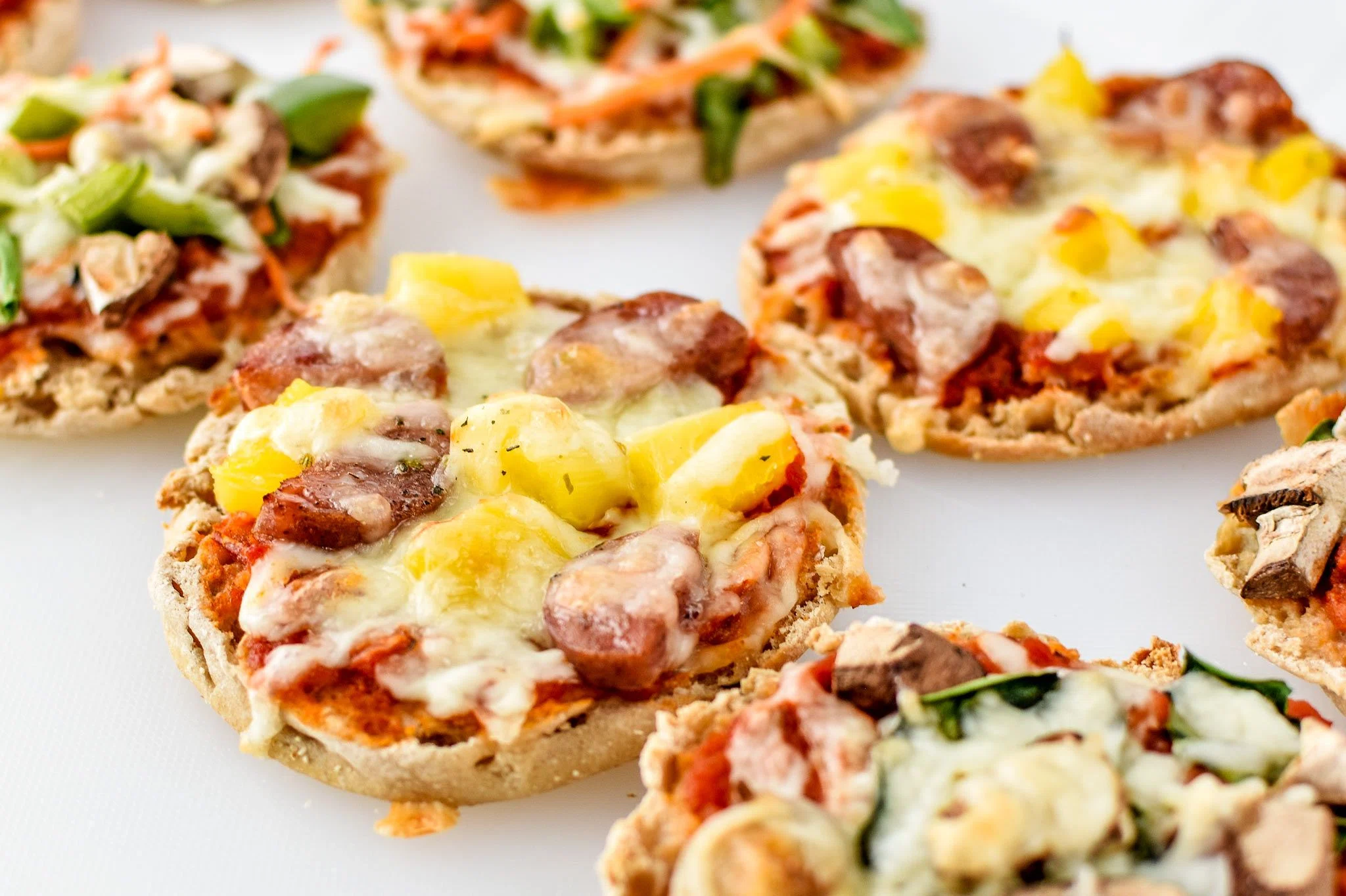 English Muffin Mini Pizzas Meal Prep