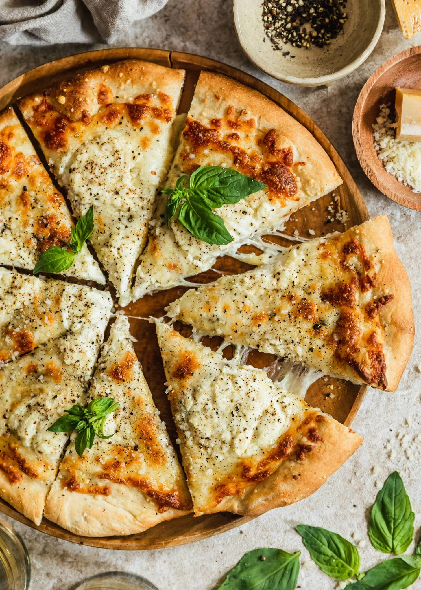 Cacio e Pepe Pizza