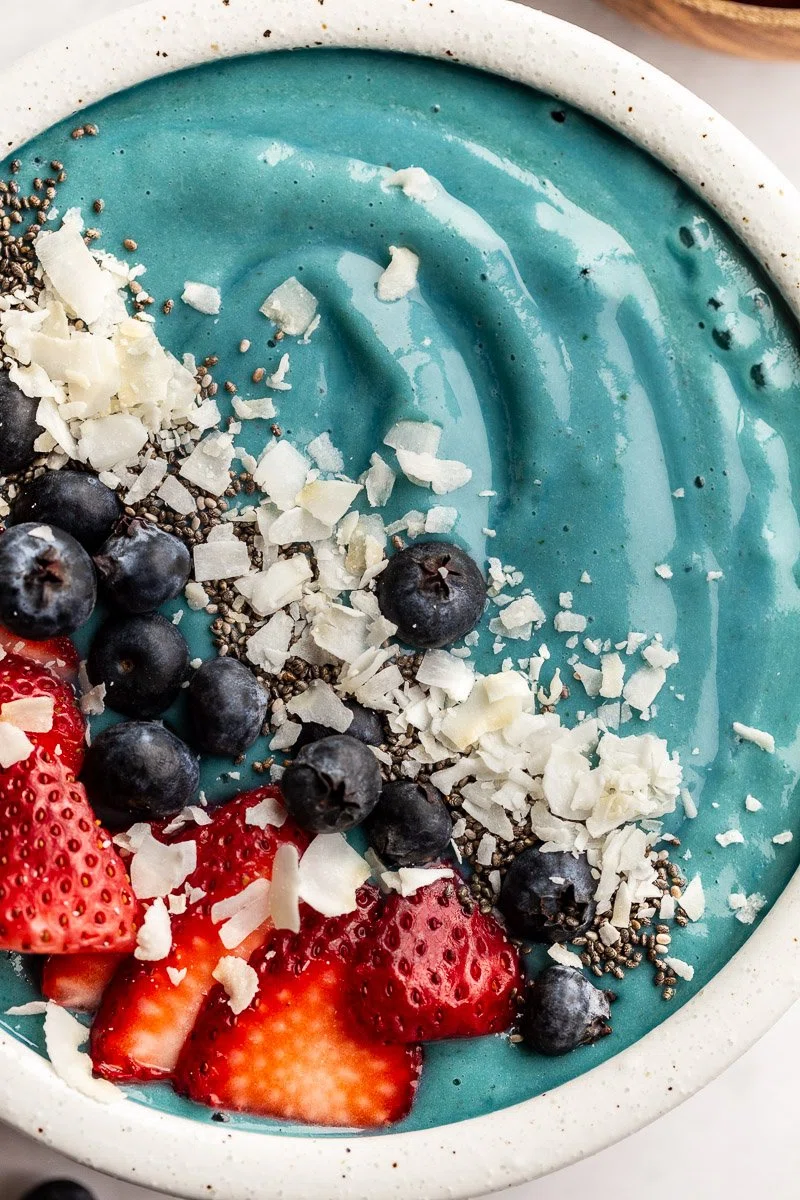 Blue Spirulina Smoothie