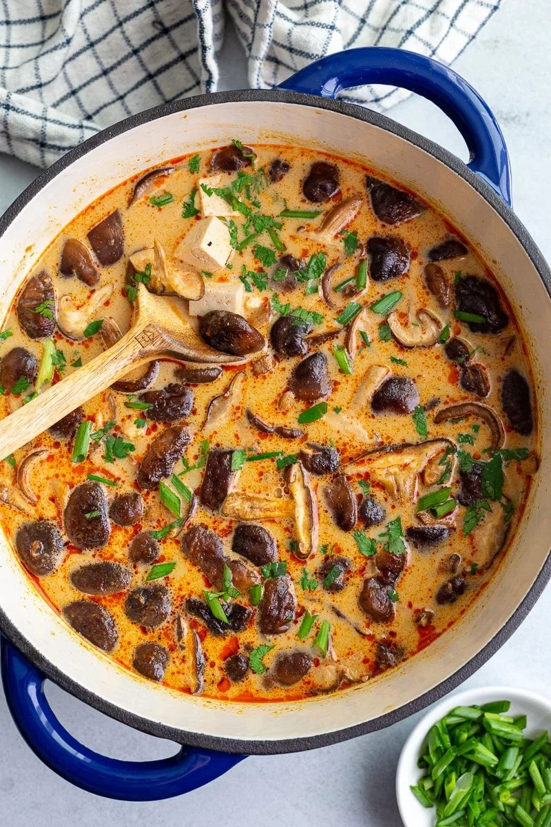 Creamy Coconut Tofu Soup