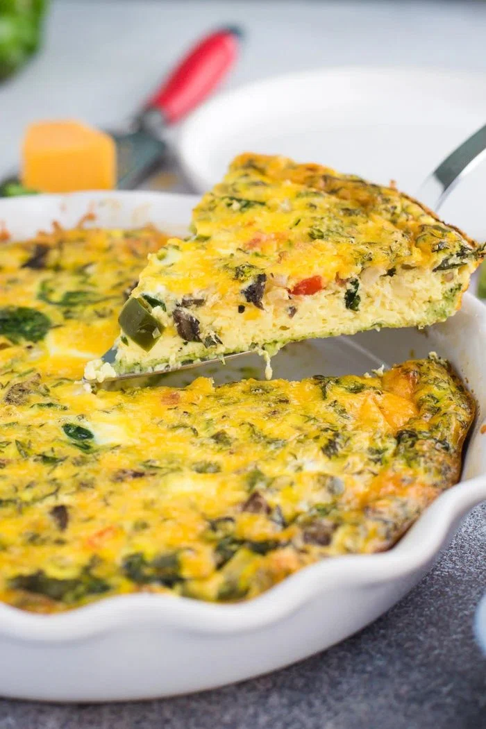 Zucchini Crust Quiche
