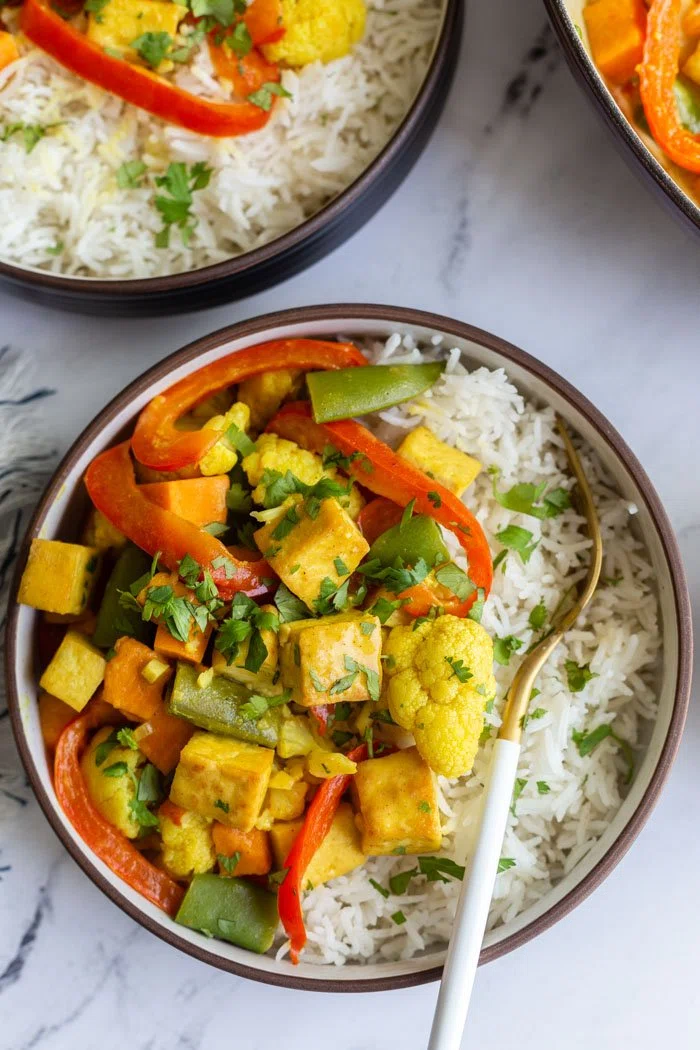 Tofu Coconut Curry