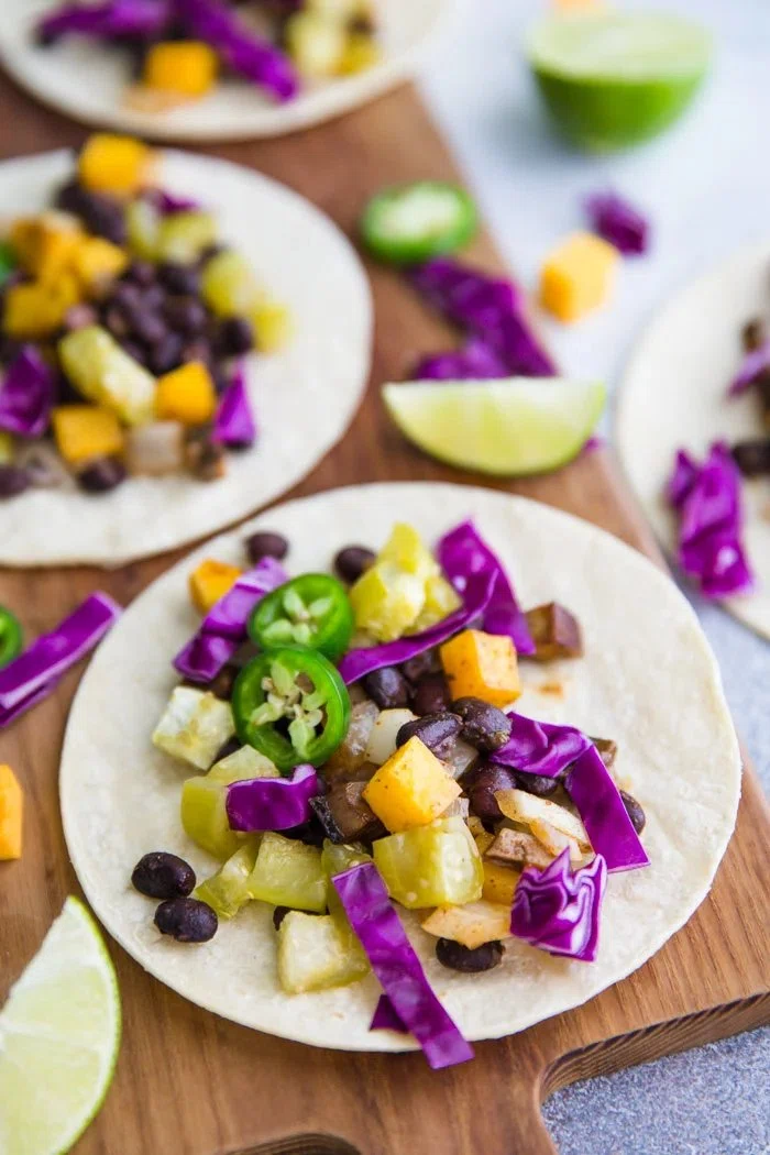 Sheet Pan Squash Tacos