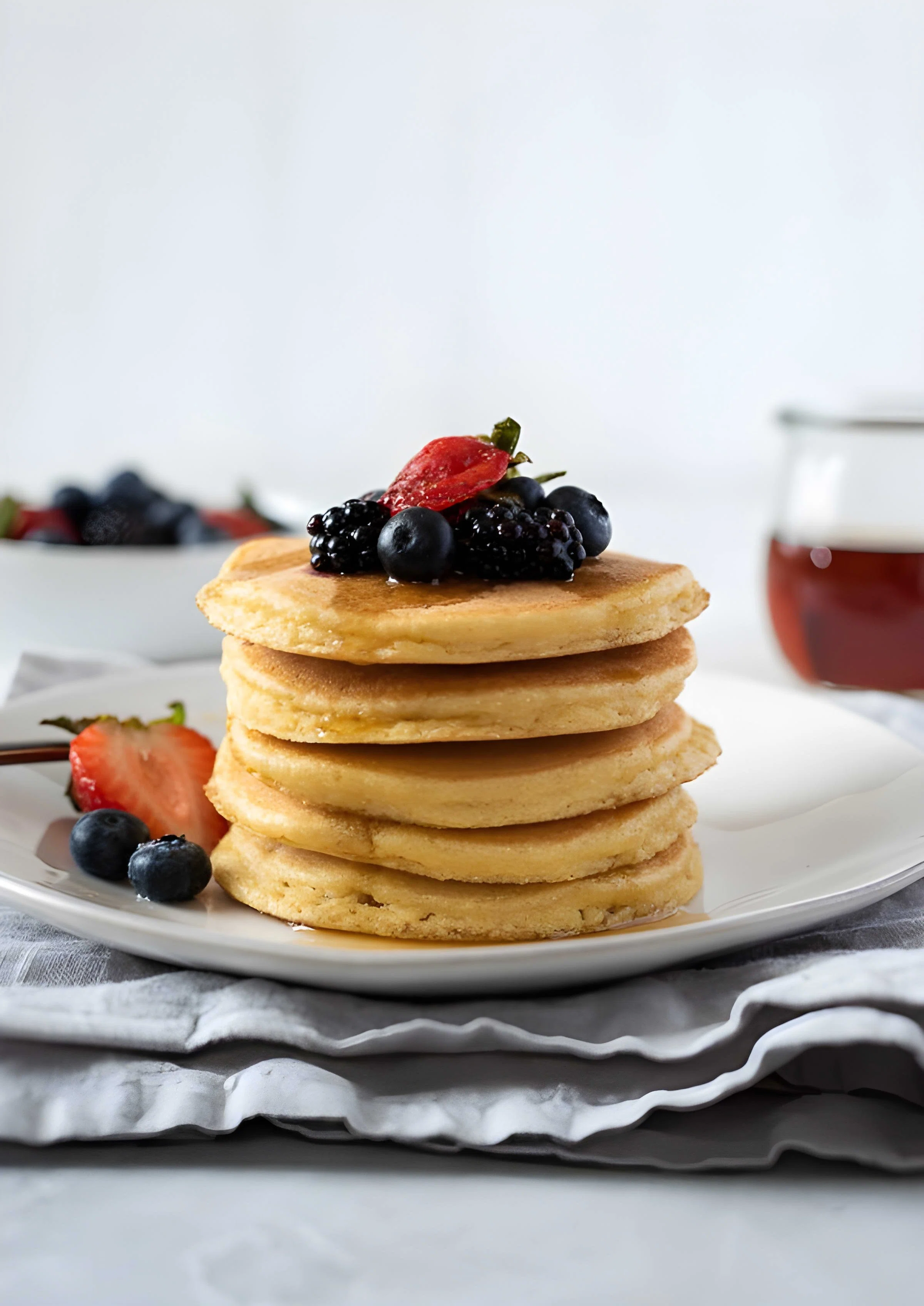 Fluffy Almond Flour Pancakes