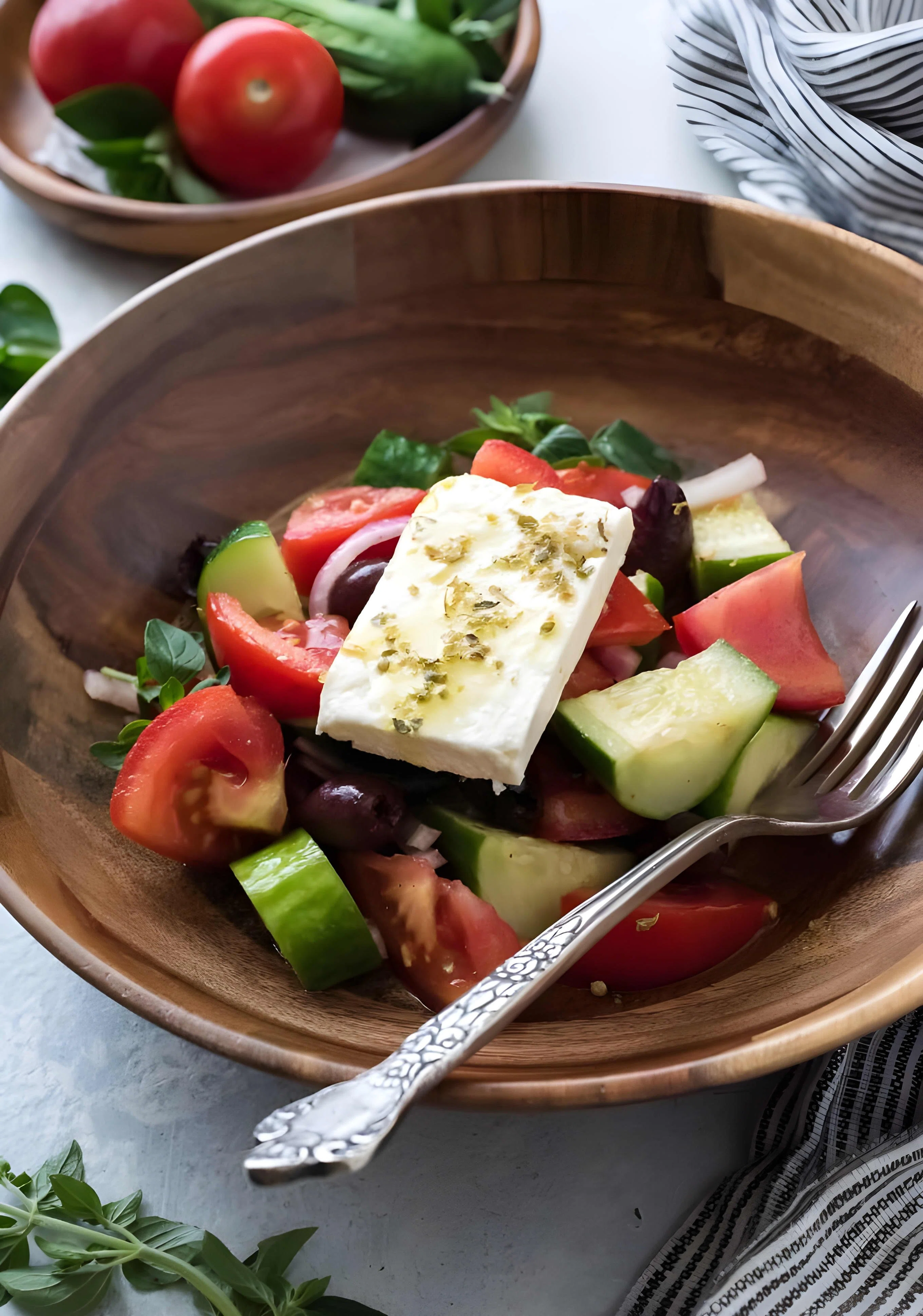 Horiatiki Salad (Greek Village Salad)