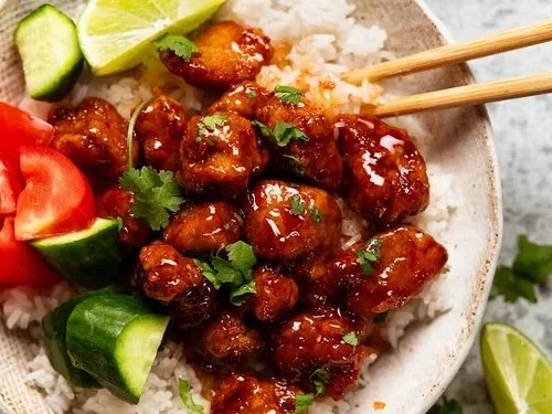 Easy Crispy Thai Pork Bites with Sticky Sweet Chilli Sauce