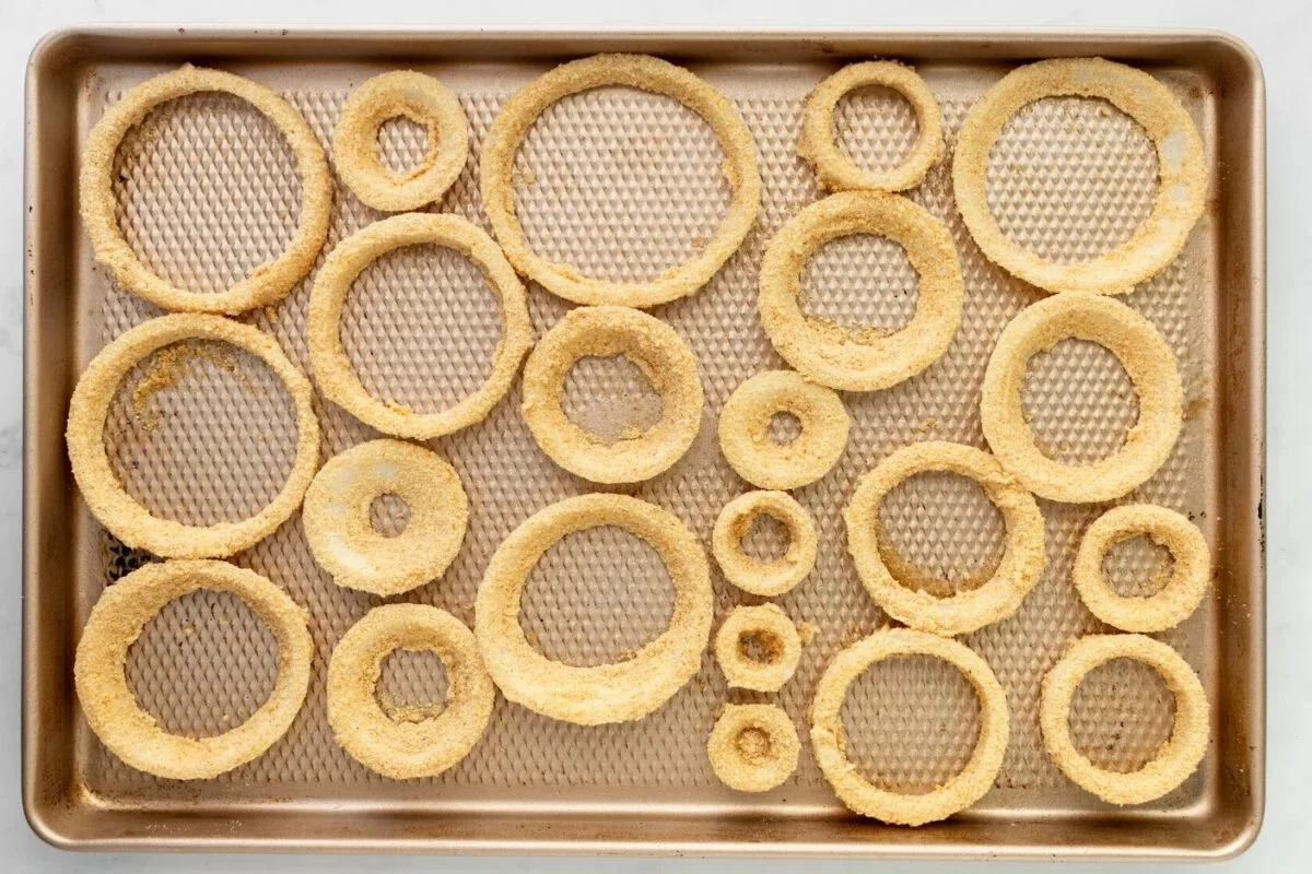 Crispy Baked Onion Rings