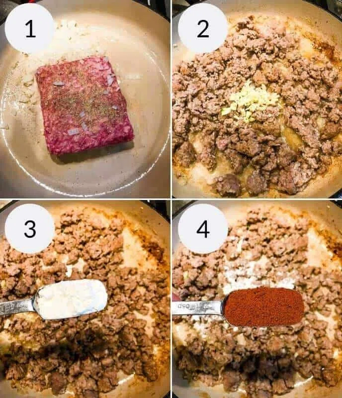 Veal Cheeseburger Macaroni