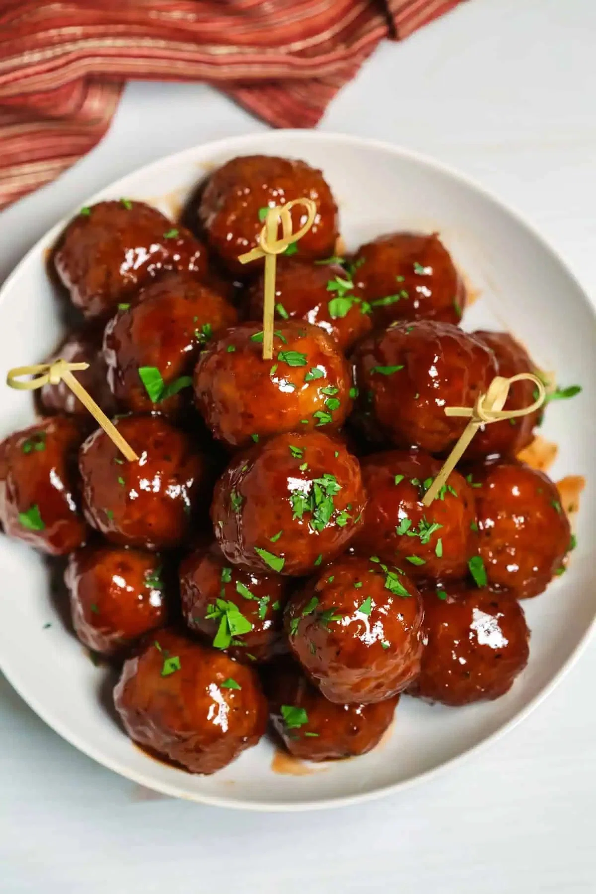 Barbecue Meatballs with Grape Jelly