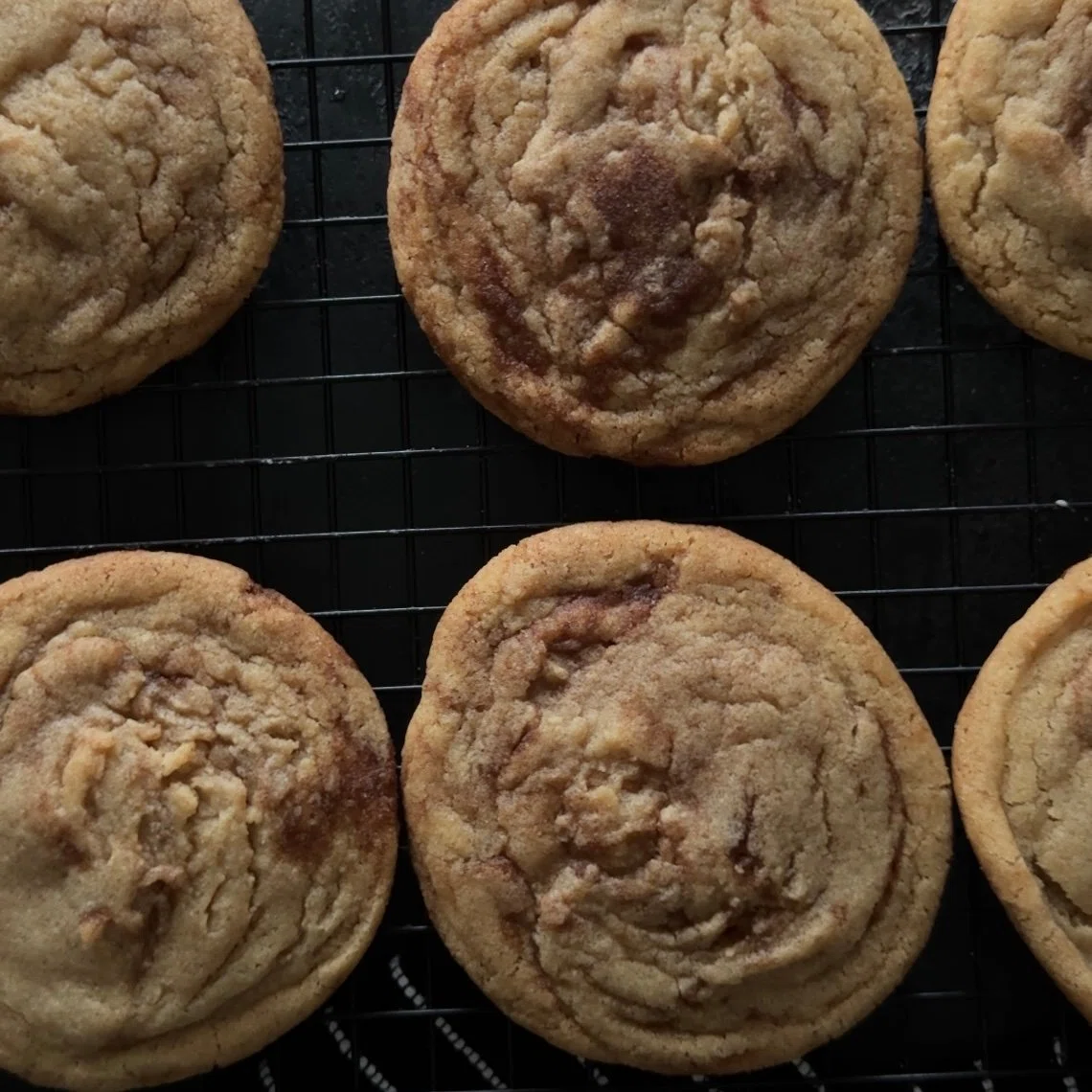 Brown Butter Cinnamon Roll Cookies
