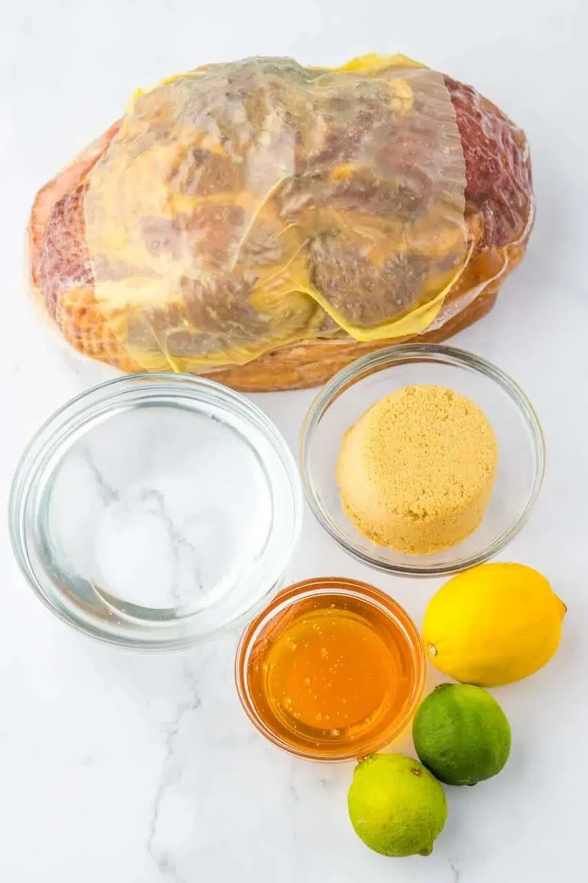 Crock Pot Brown Sugar Pineapple Ham