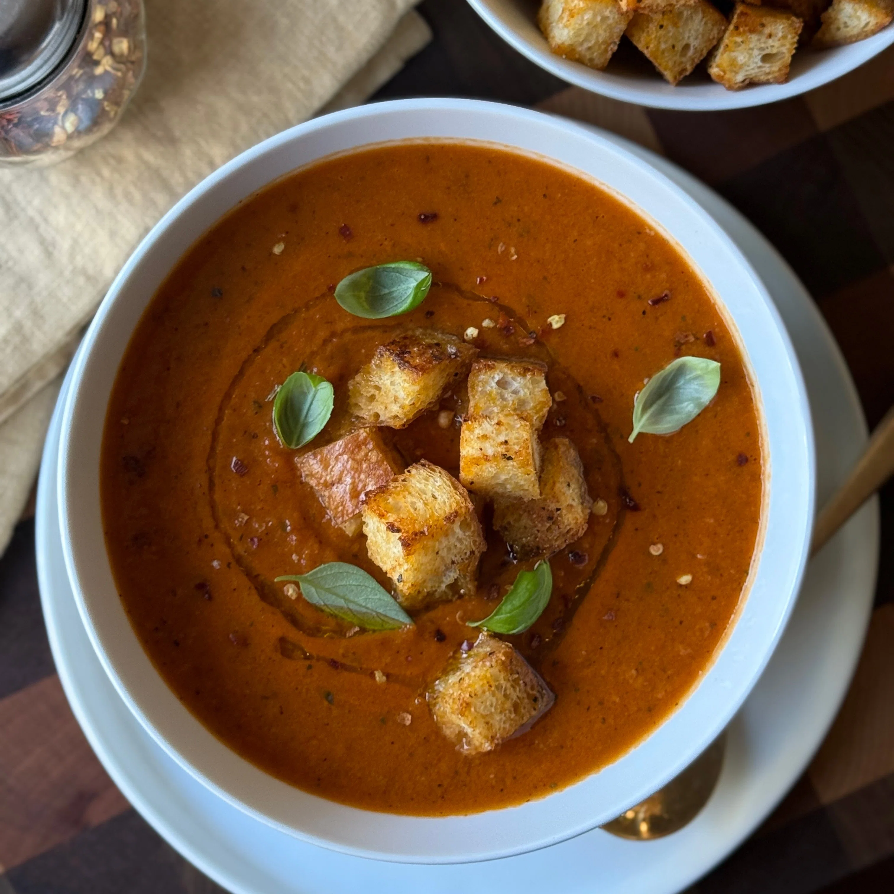 Creamy Roasted Tomato Soup