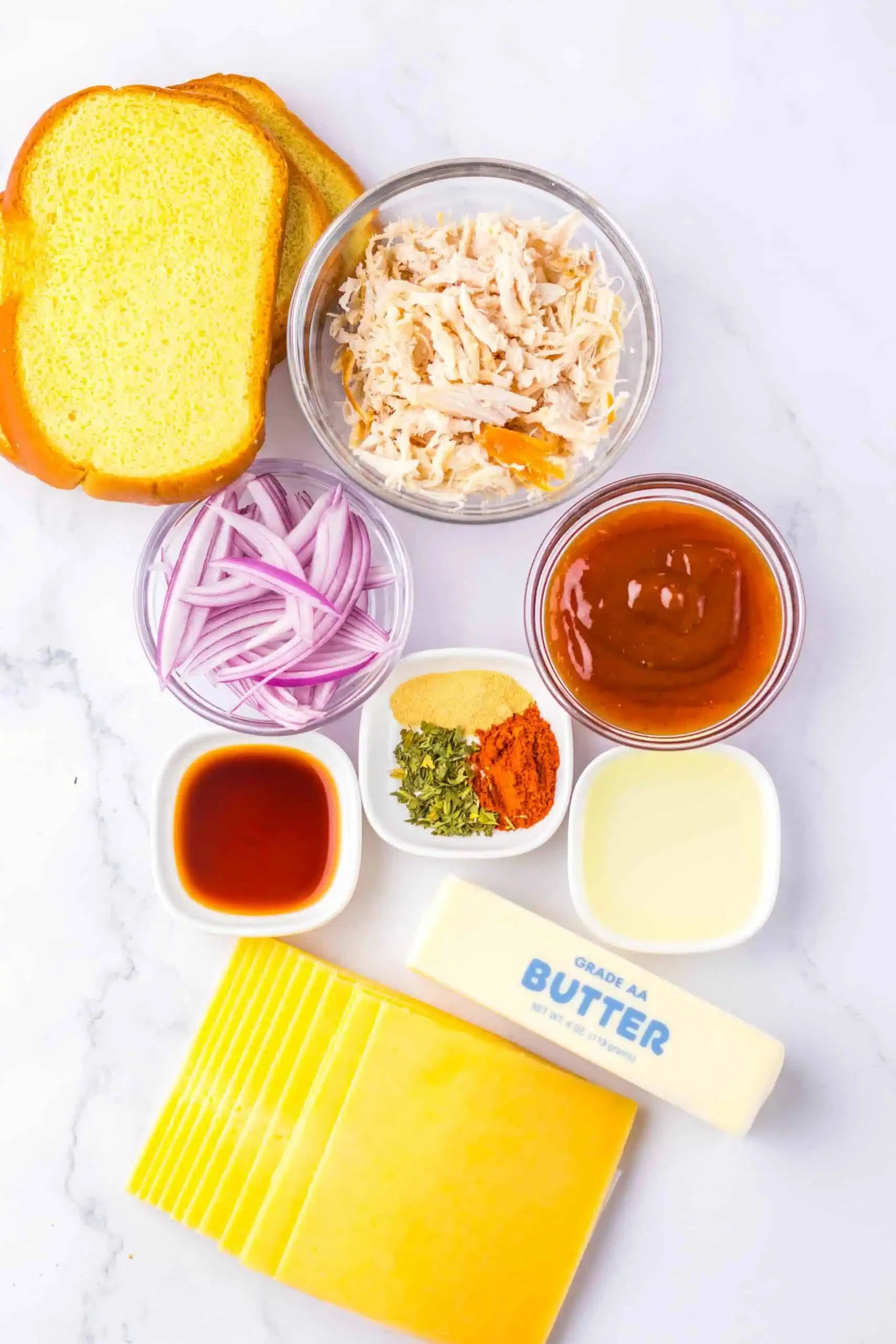 Buffalo Chicken Grilled Cheese