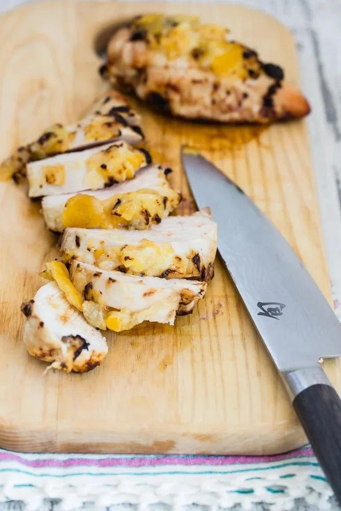 Air Fryer Preserved Lemon Chicken
