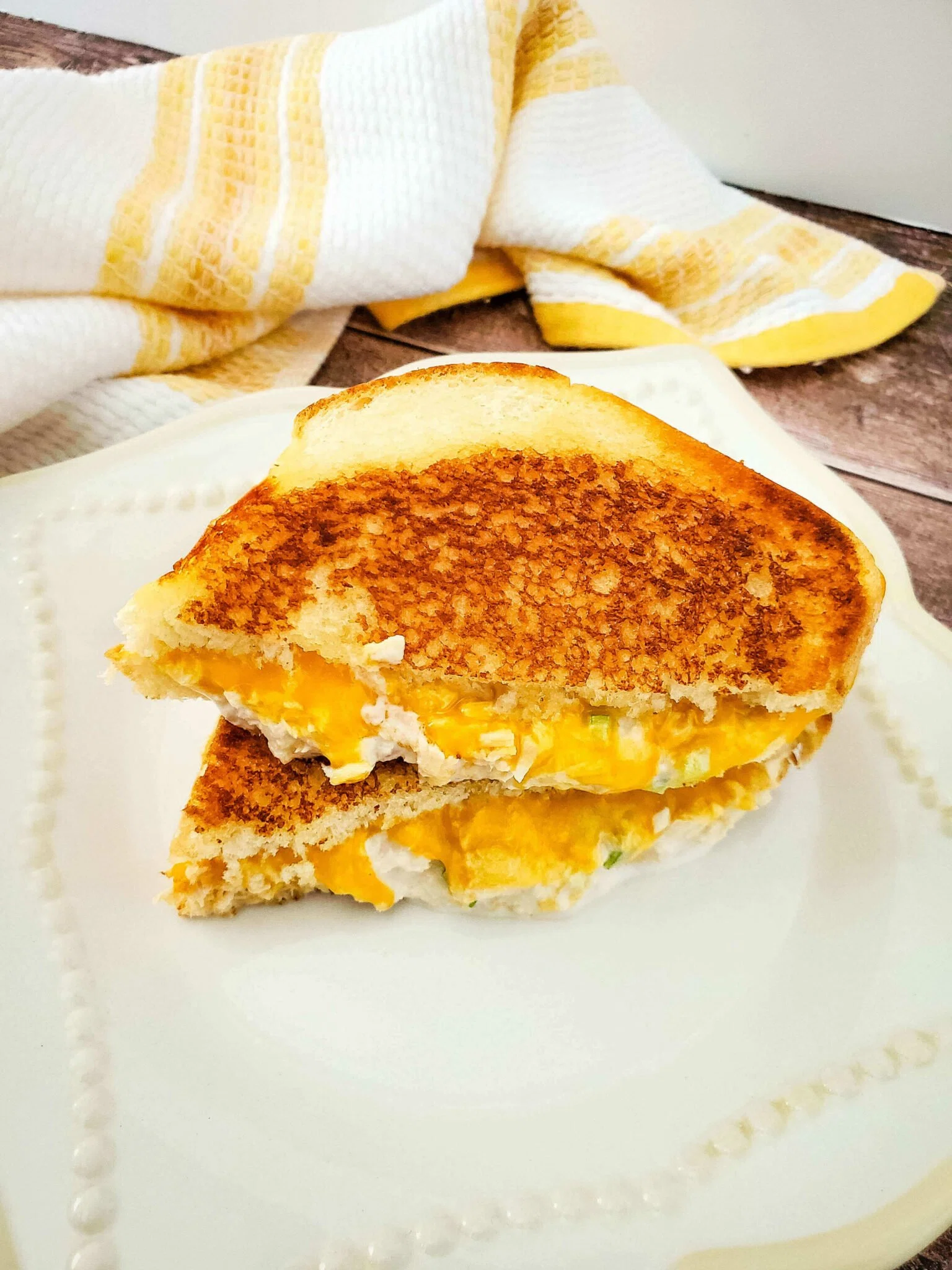 Air Fryer Tuna Melt