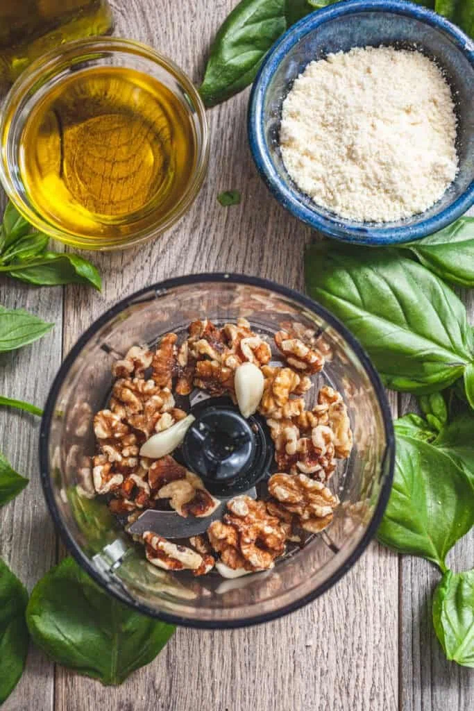 Walnut Basil Pesto