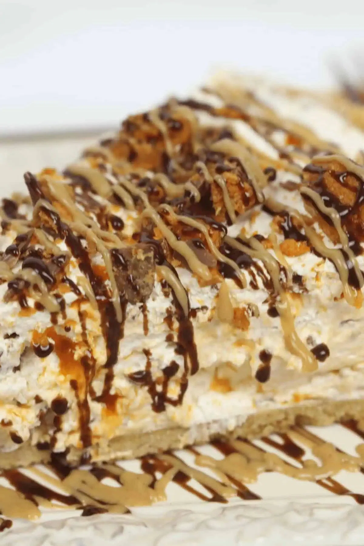 No-Bake Butterfinger Pie 