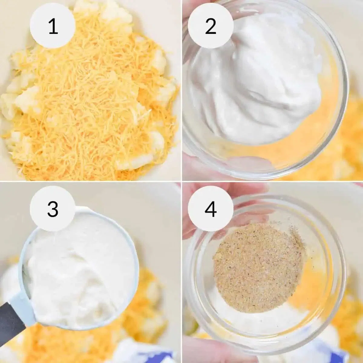 Loaded Cheesy Cauliflower Casserole