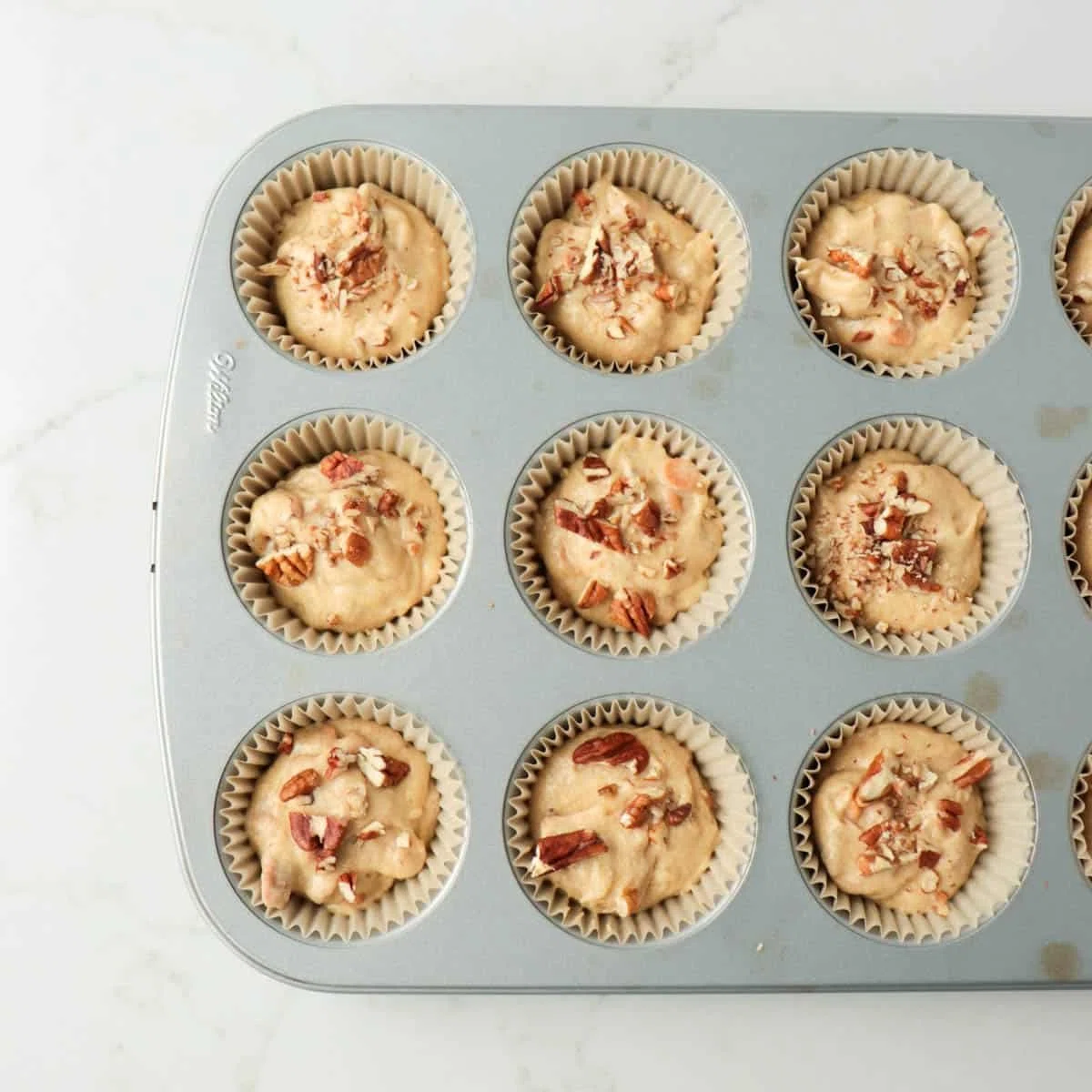 Butterscotch Banana Muffins
