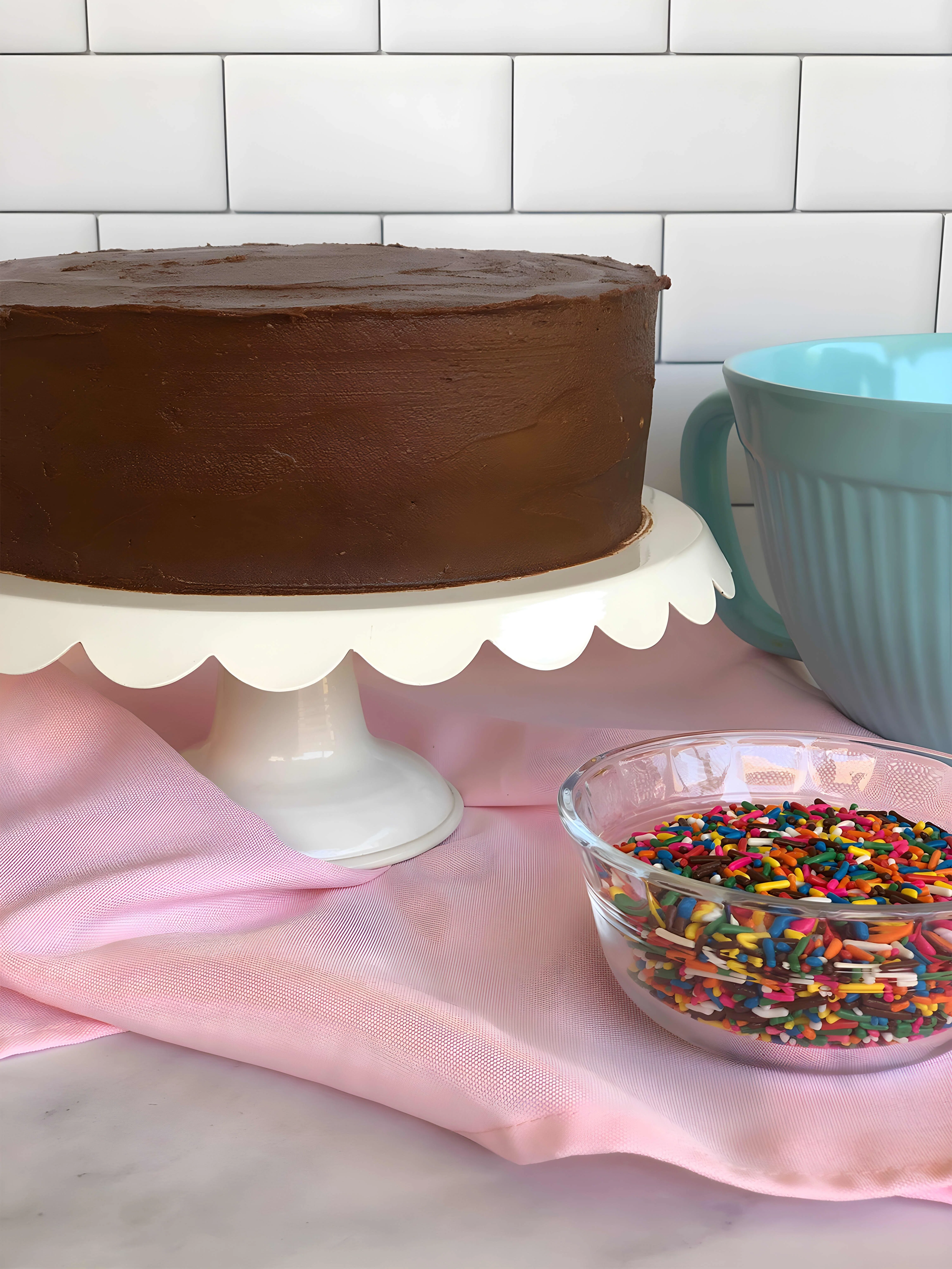 Dairy-Free and Egg-Free Vanilla Cake