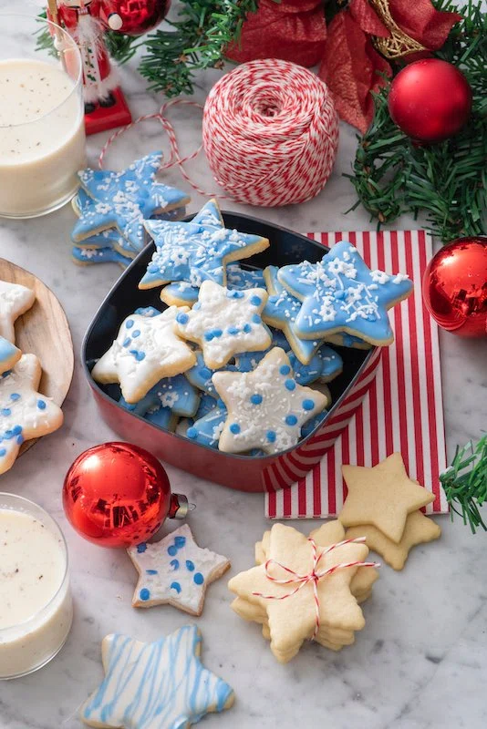 Eggnog Sugar Cookies