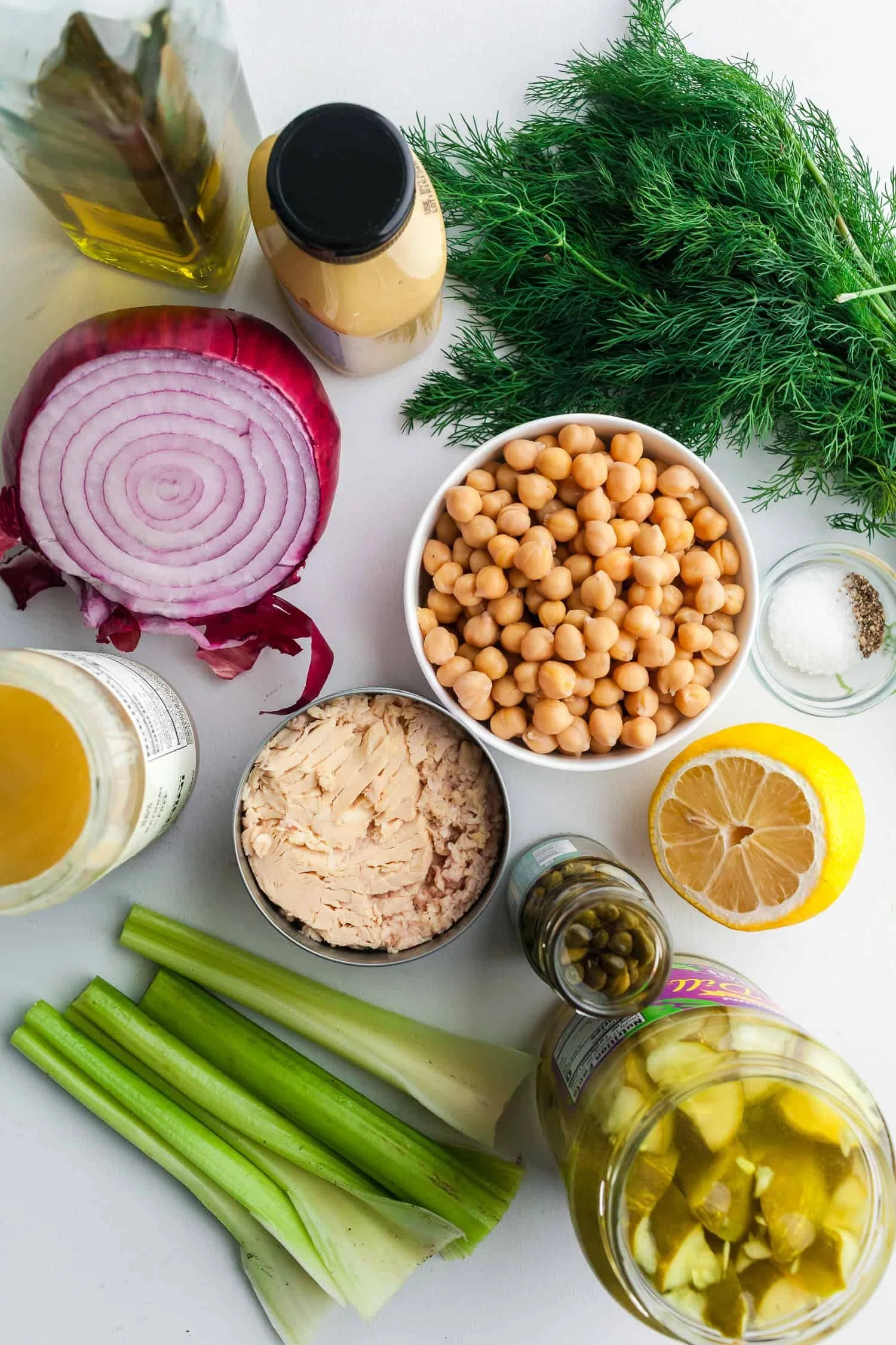 Chickpea Tuna Salad