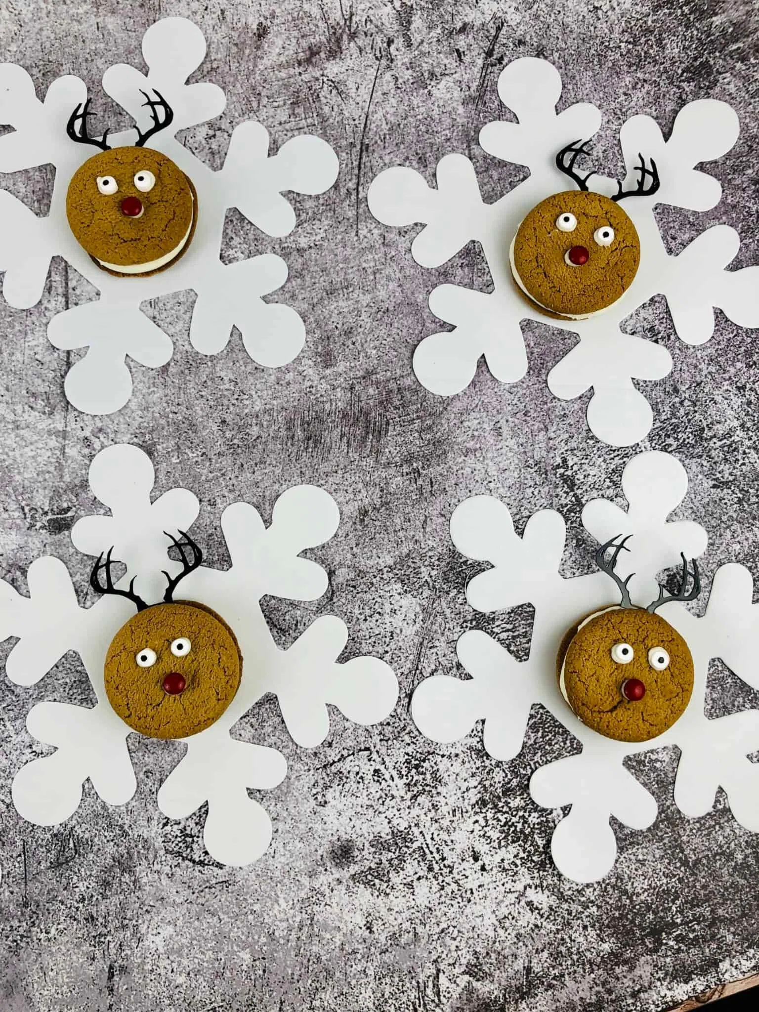 Gingerbread Reindeer Cookies