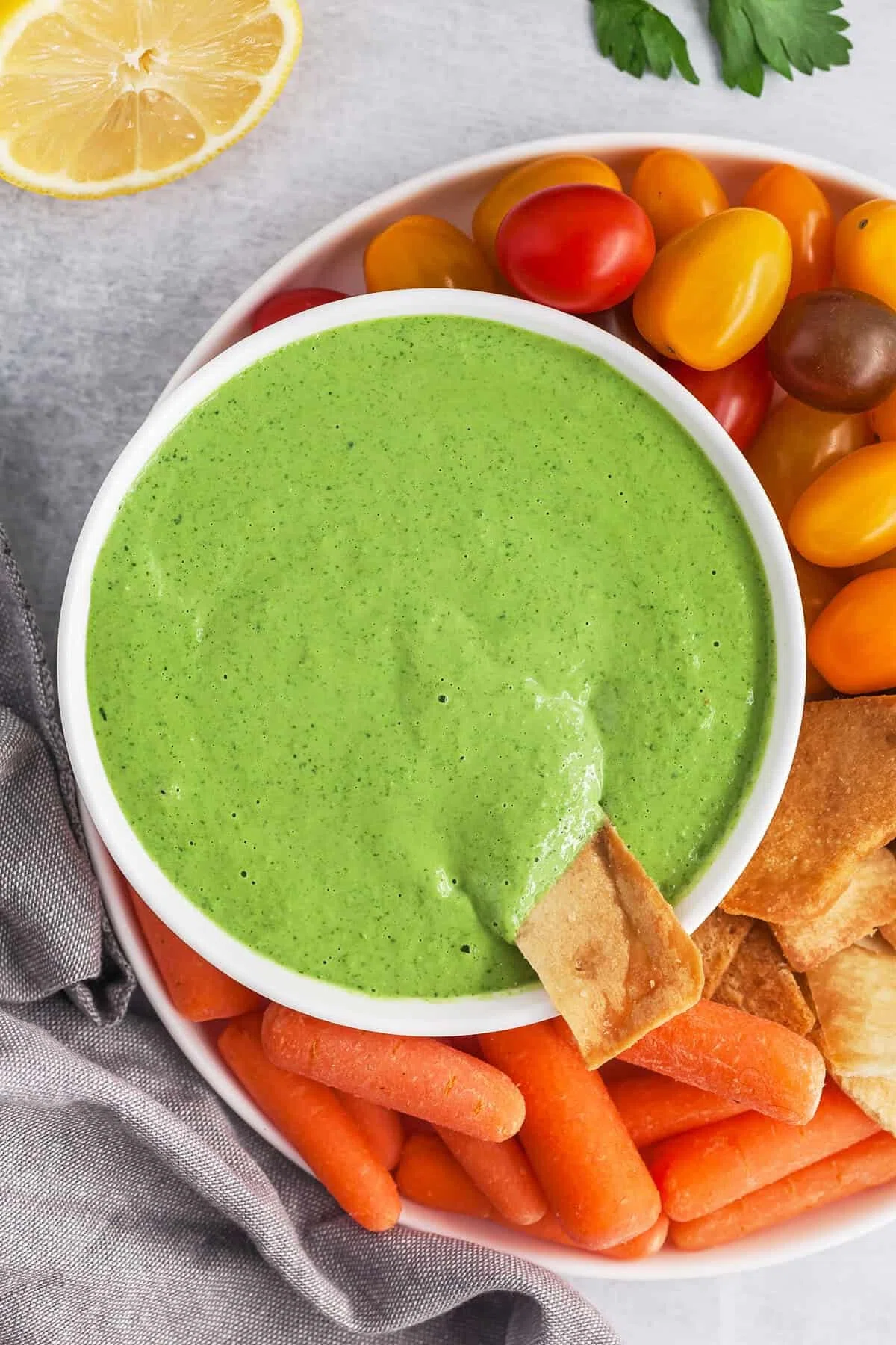 Lemon Herb Tahini Sauce 