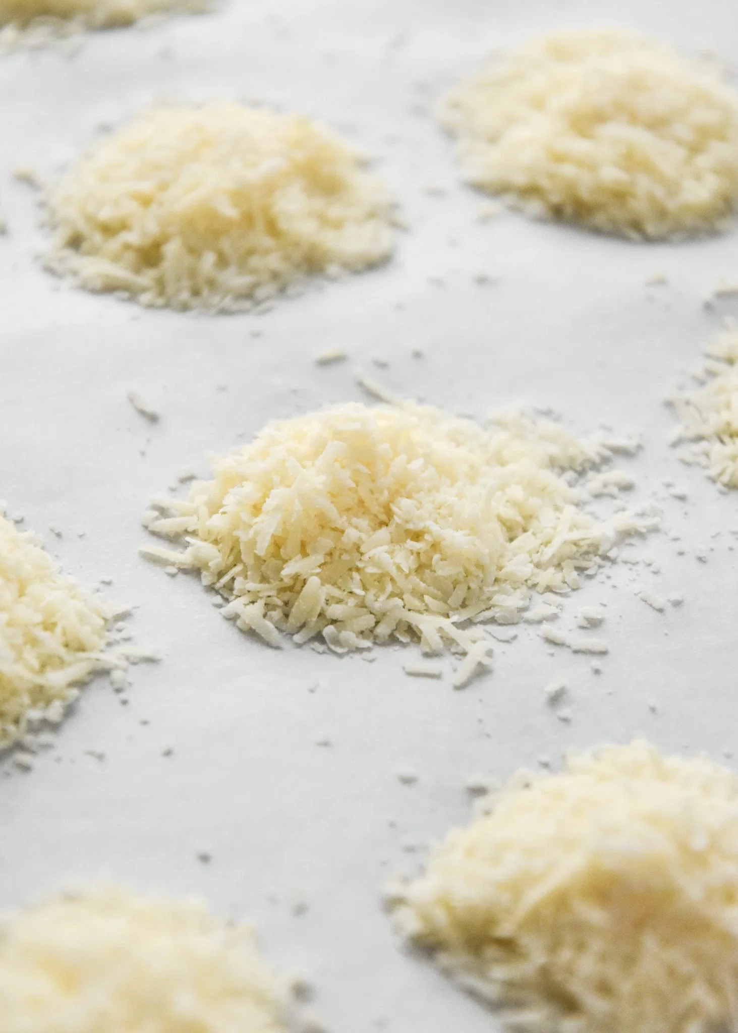 Baked Parmesan Crisps
