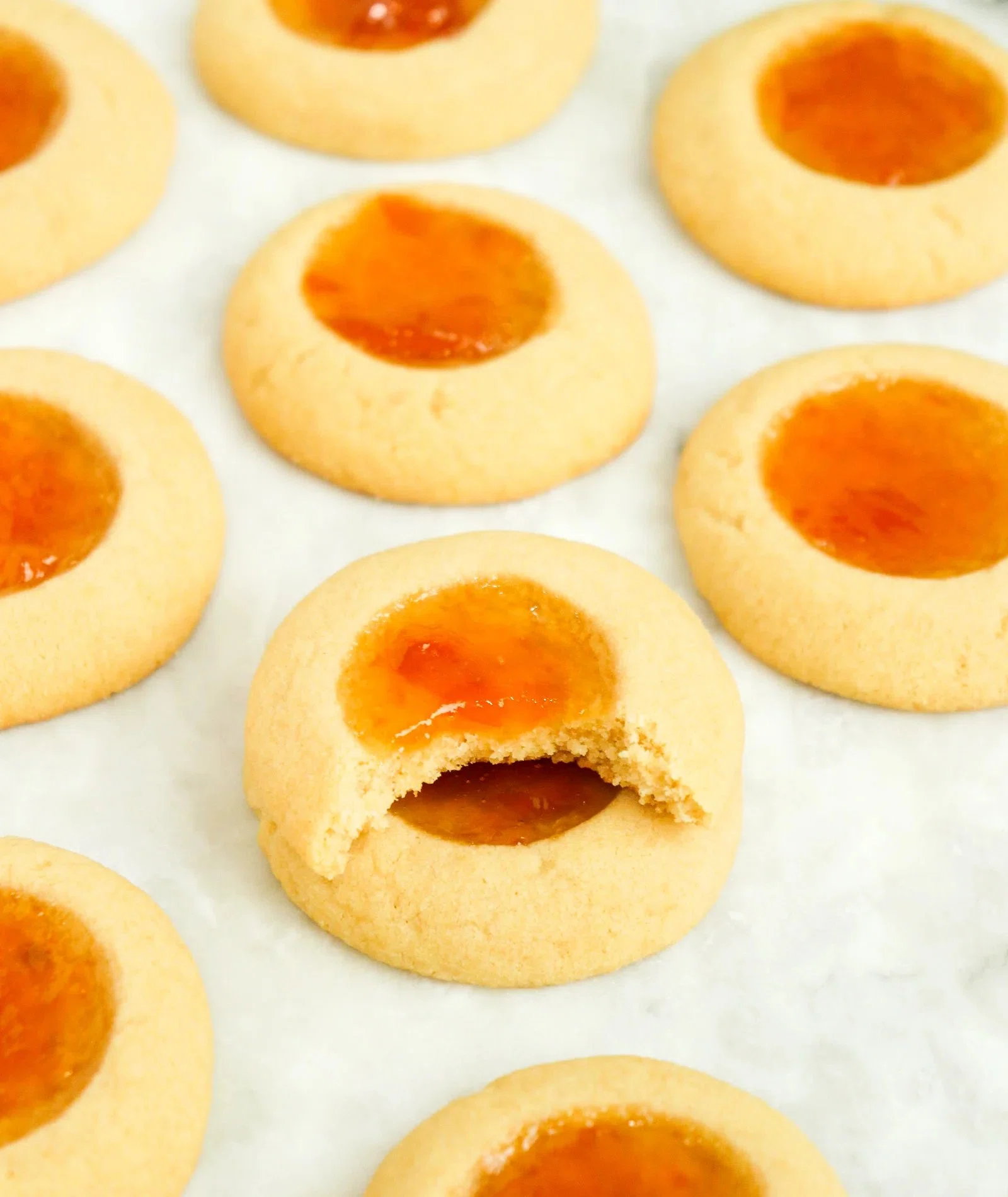 Apricot Thumbprint Cookies