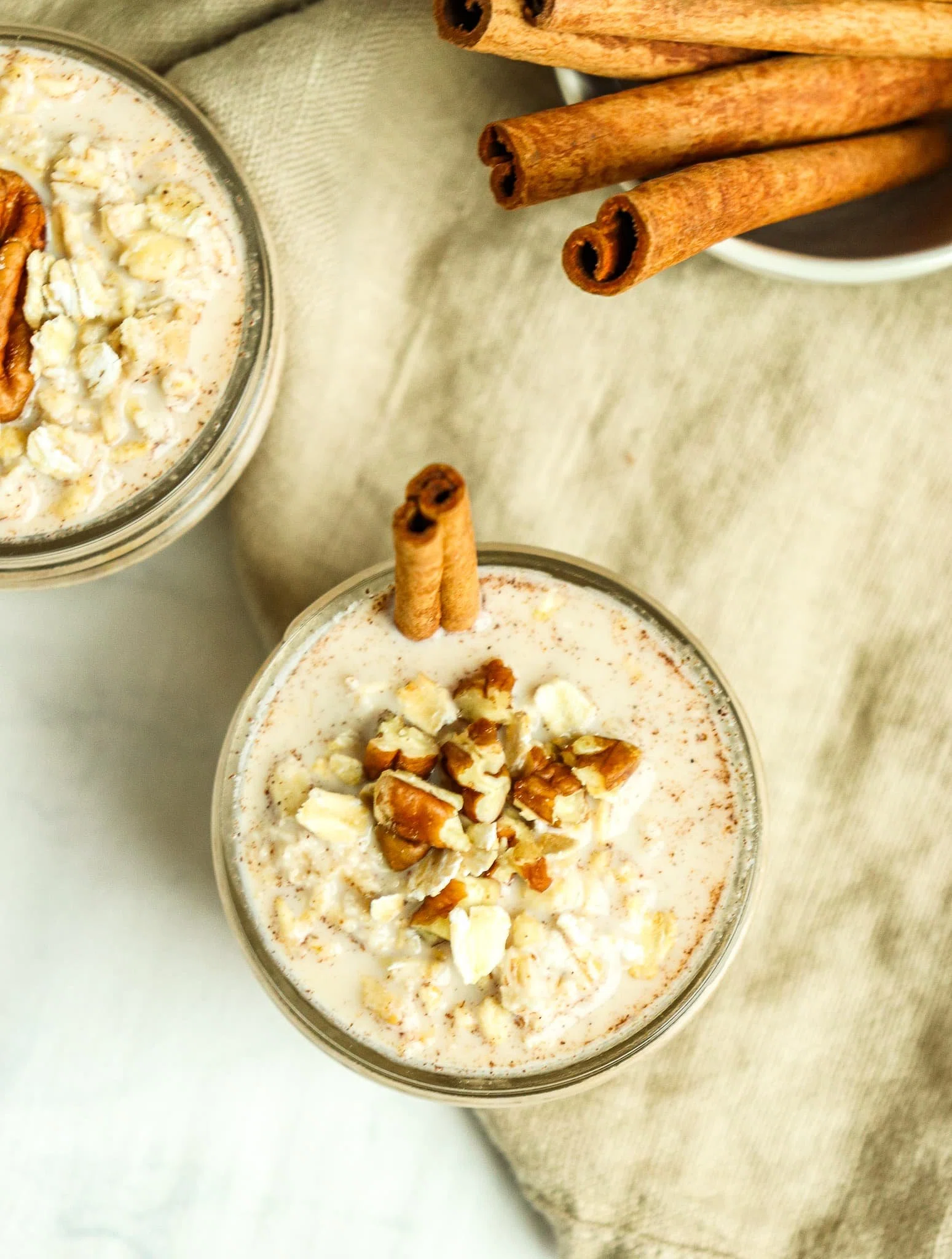 Maple Cinnamon Overnight Oats
