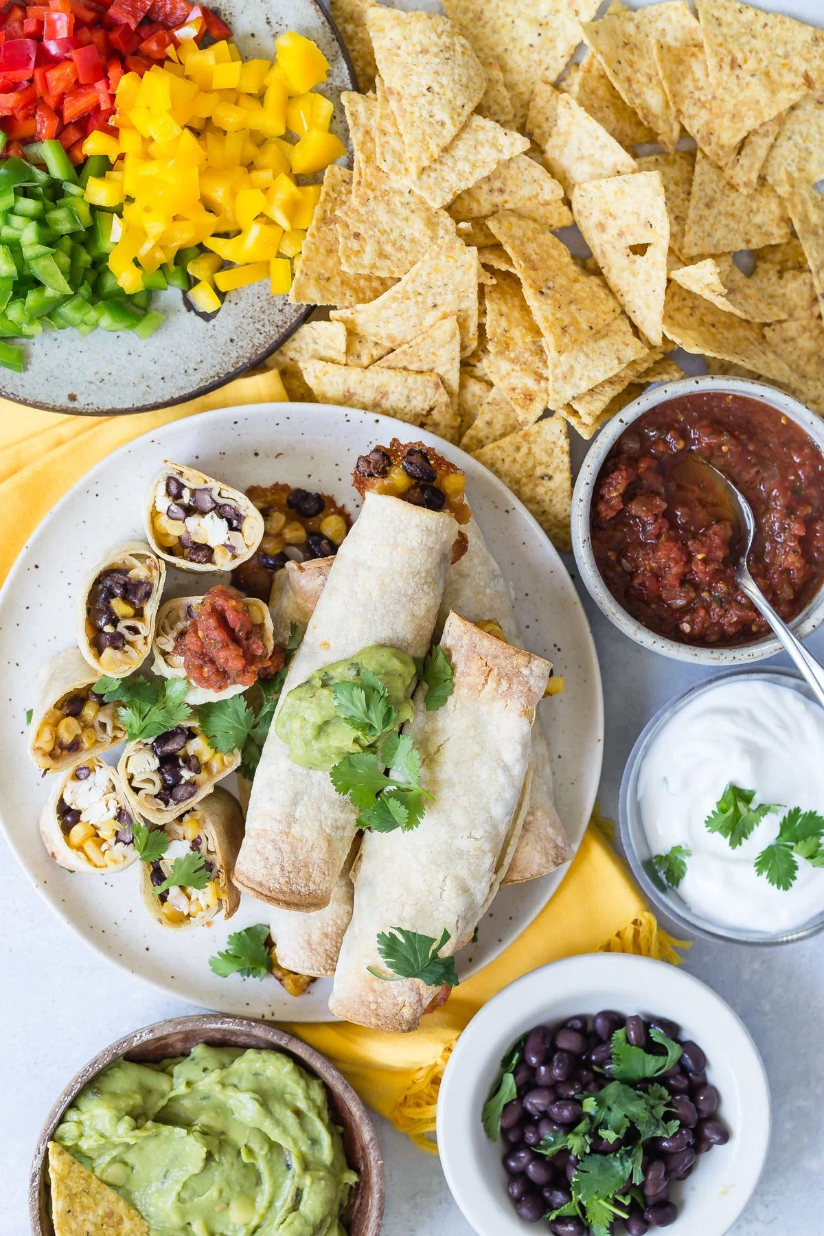 DIY Baked Taquitos