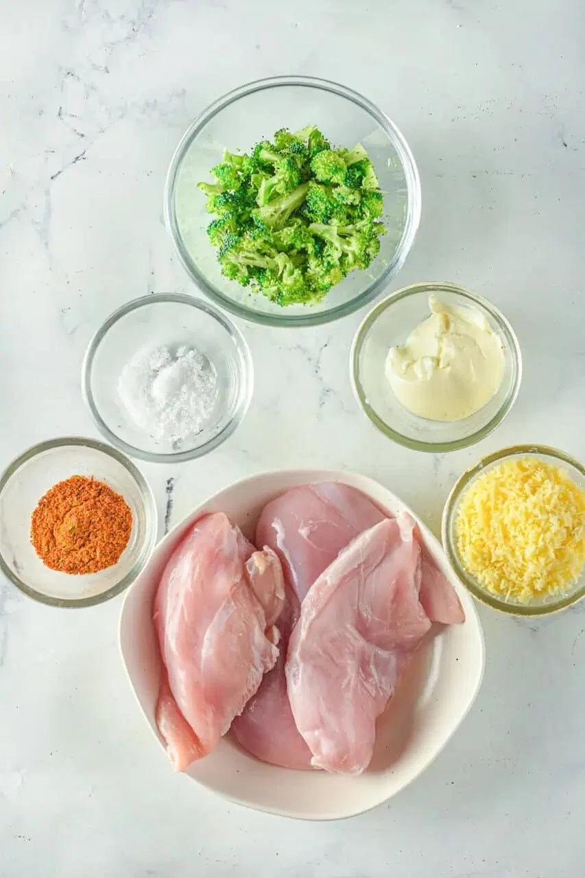 Broccoli Cheese Stuffed Chicken