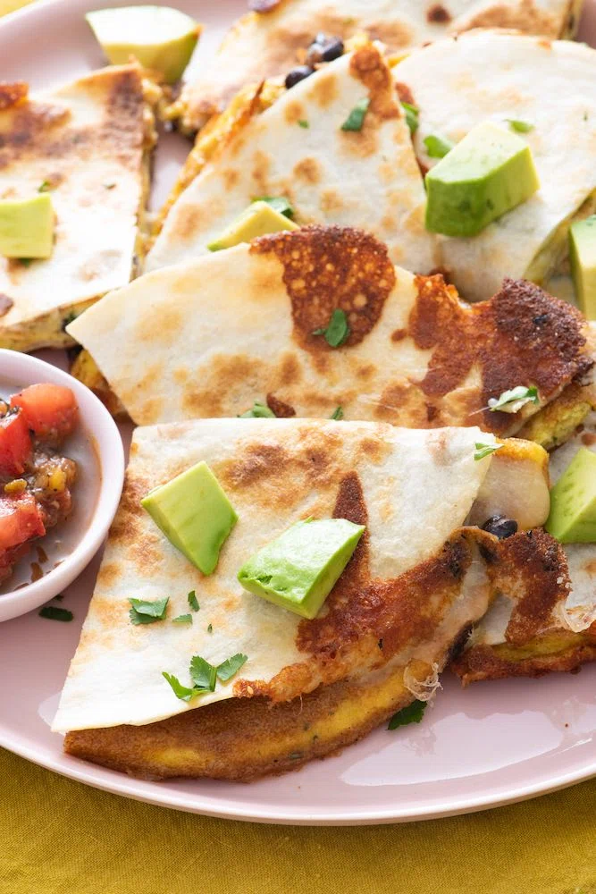 Mexican Egg & Cheese Quesadilla