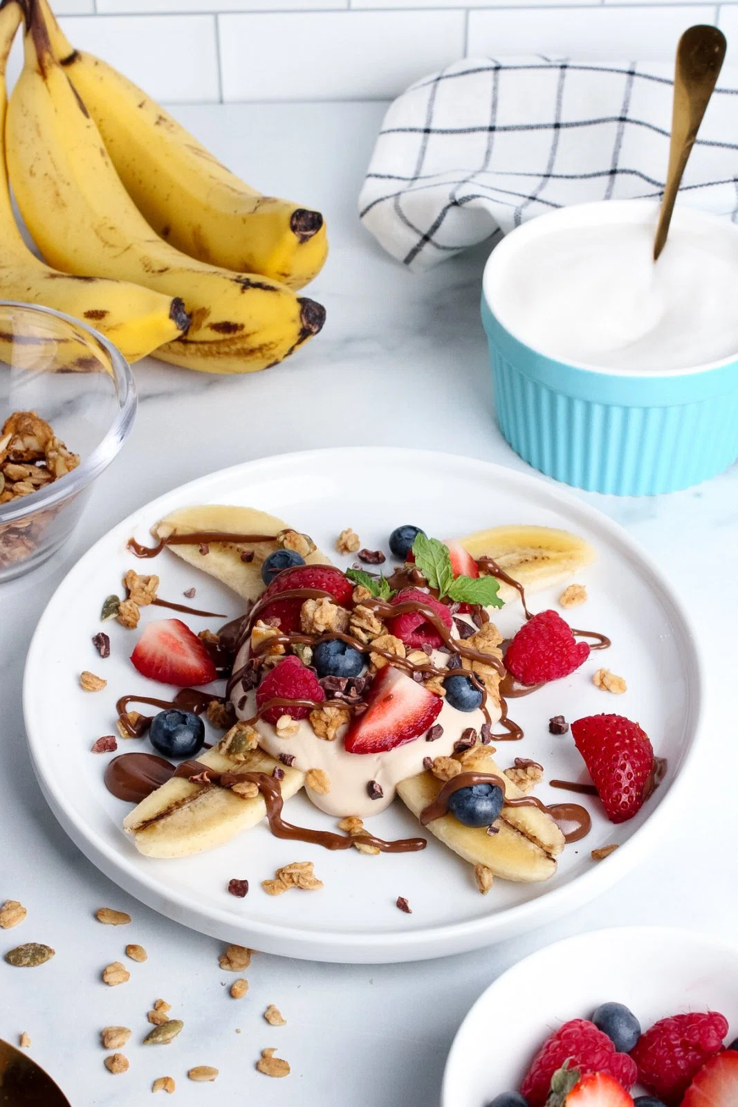 Breakfast Banana Split