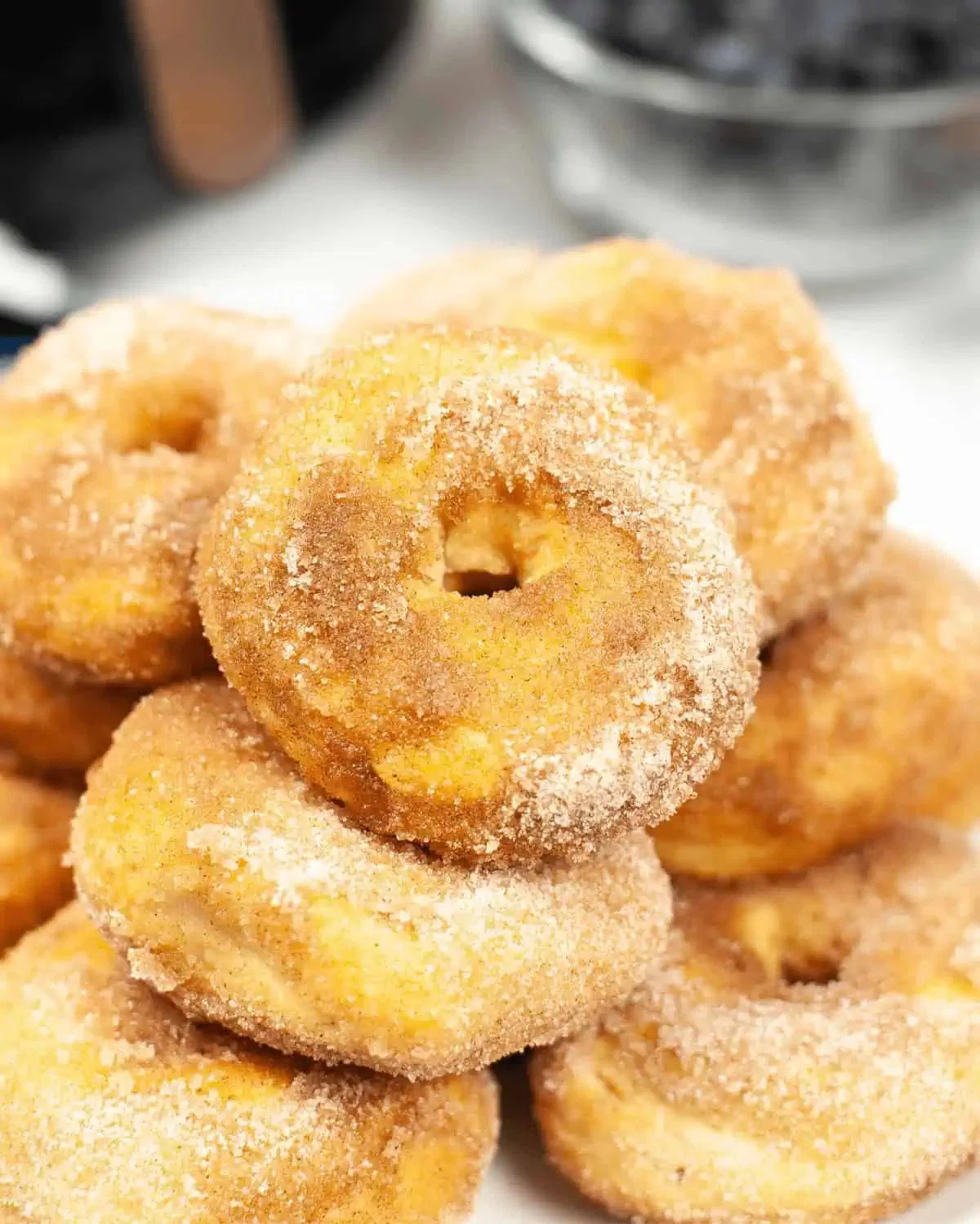 Air-Fryer Biscuit Donuts