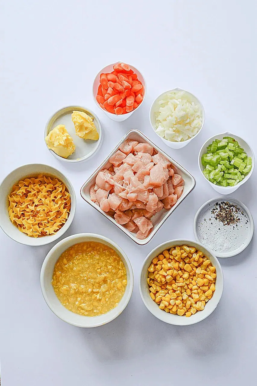 Chicken Corn Noodle Soup