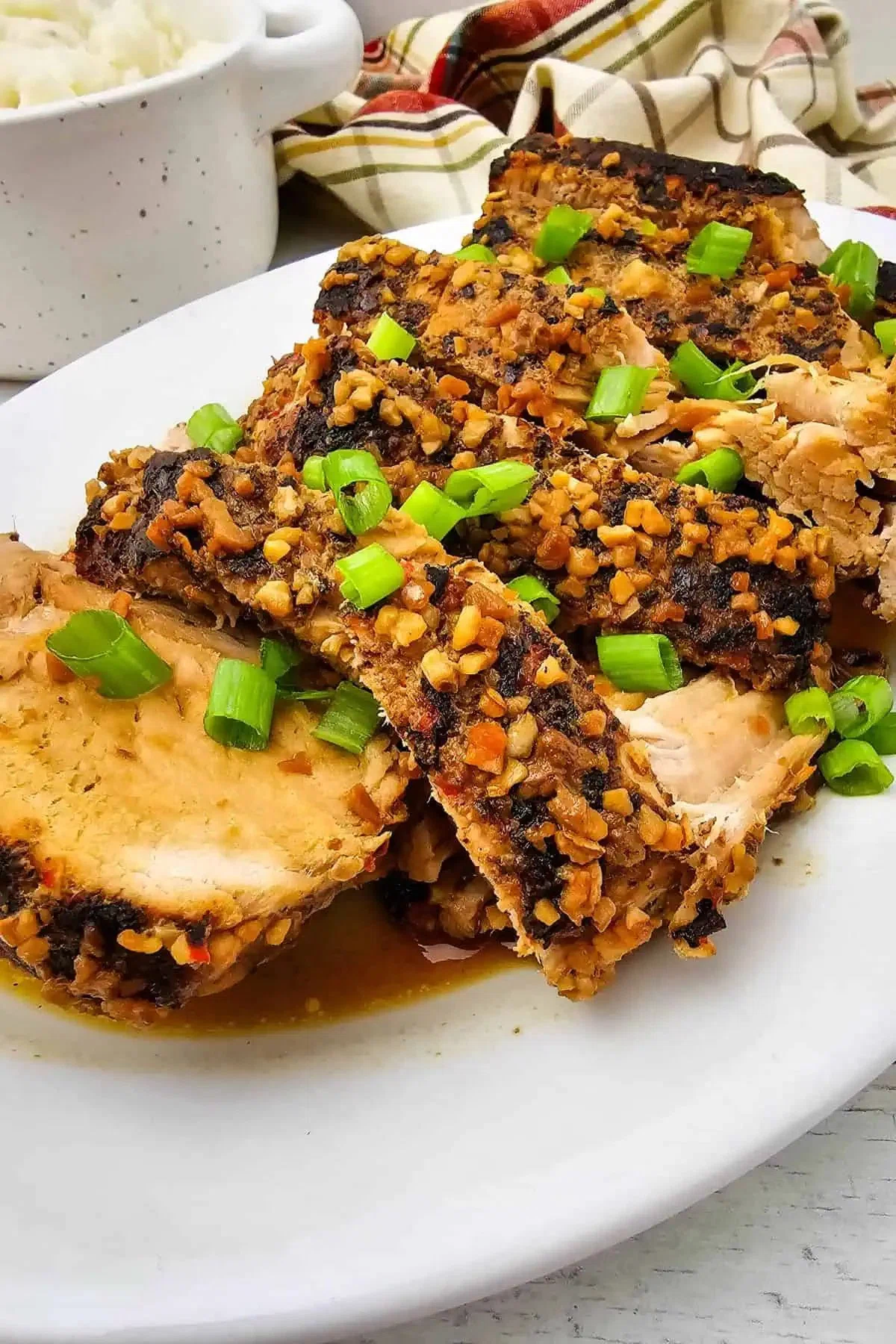 Honey Garlic Crock Pot Pork Roast