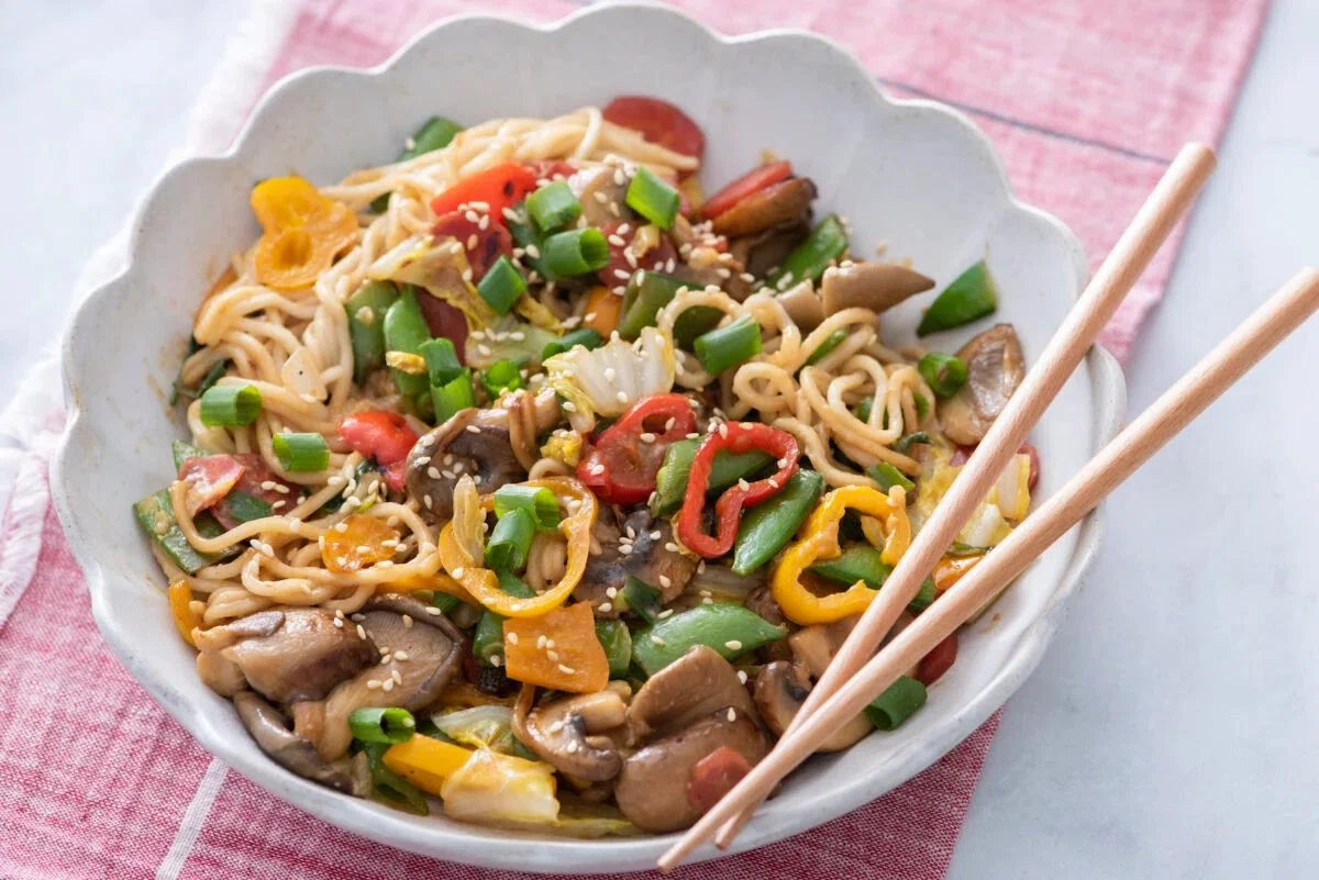 Ramen Noodle Stir Fry