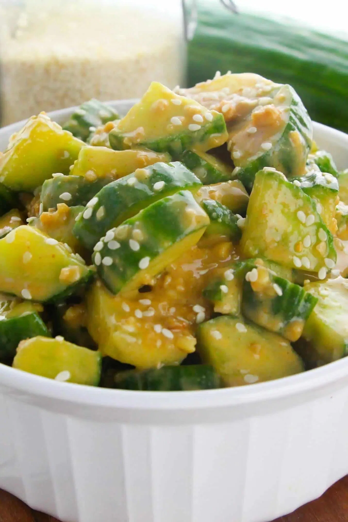 Spicy Asian Cucumber Salad