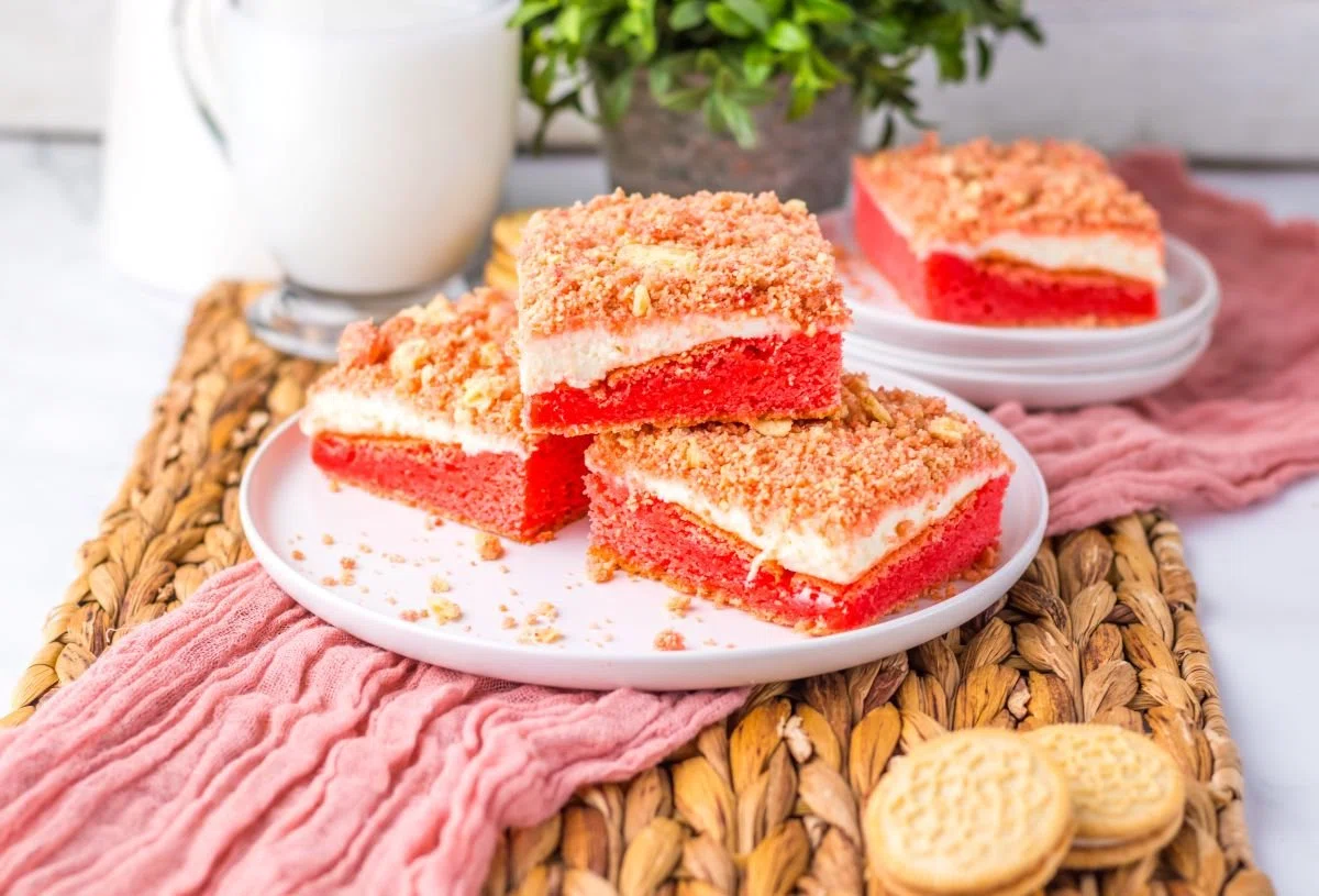 Strawberry Cheesecake Brownies