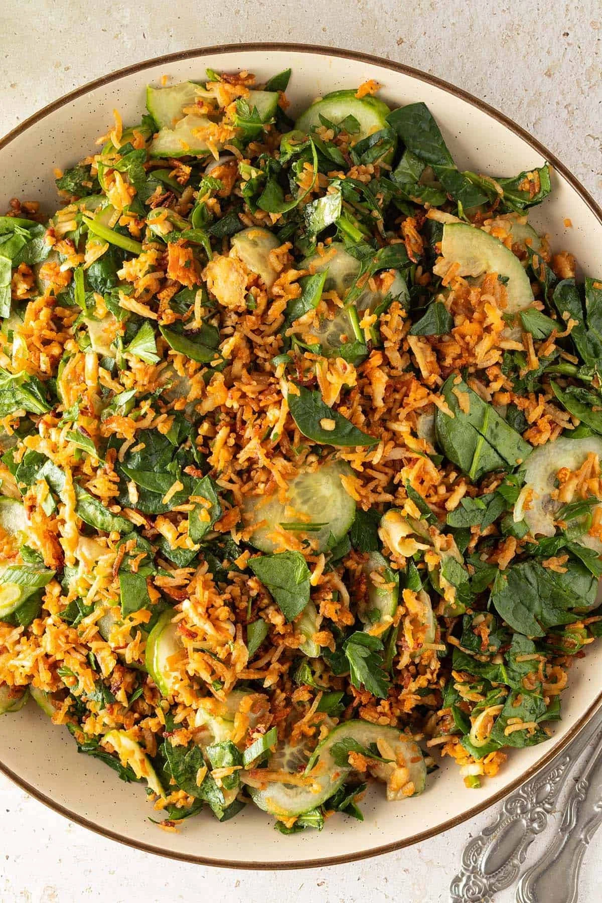 Crispy Rice Salad